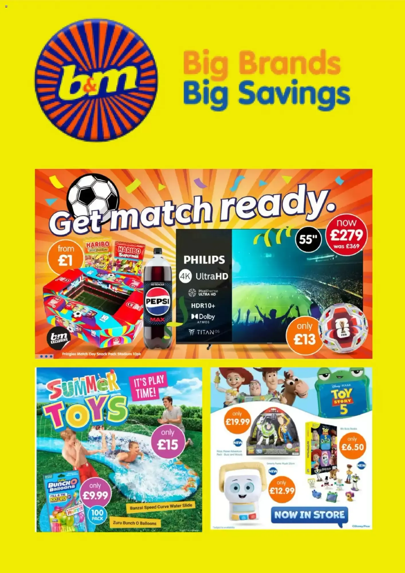B&M Stores leaflet from 22 June to 21 July 2026 - Catalogue Page 1