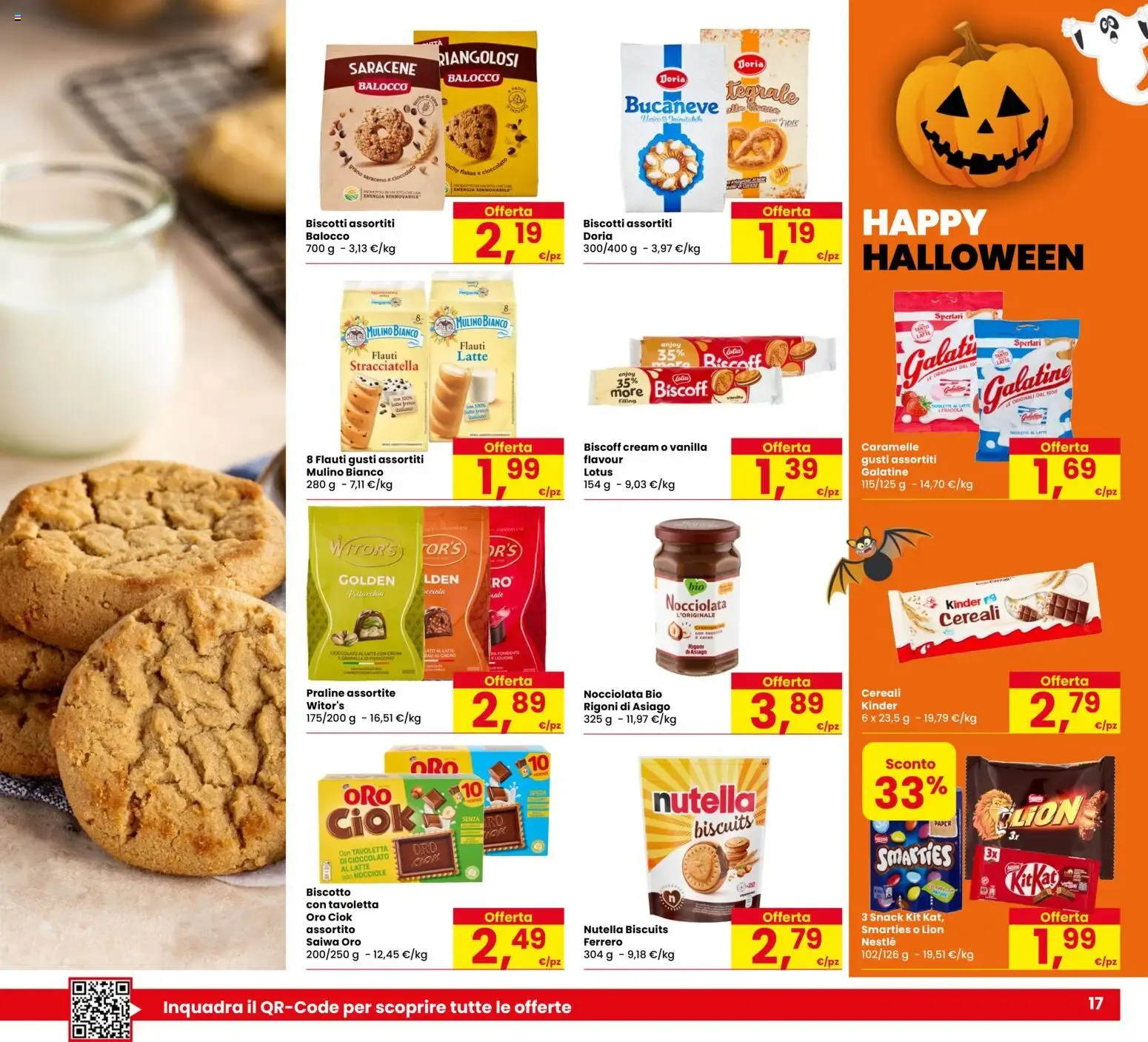 Eurospar volantino dal 29/10/2026 - online Offerte da 29 ottobre a 11 novembre di 2026 - Pagina del volantino 17