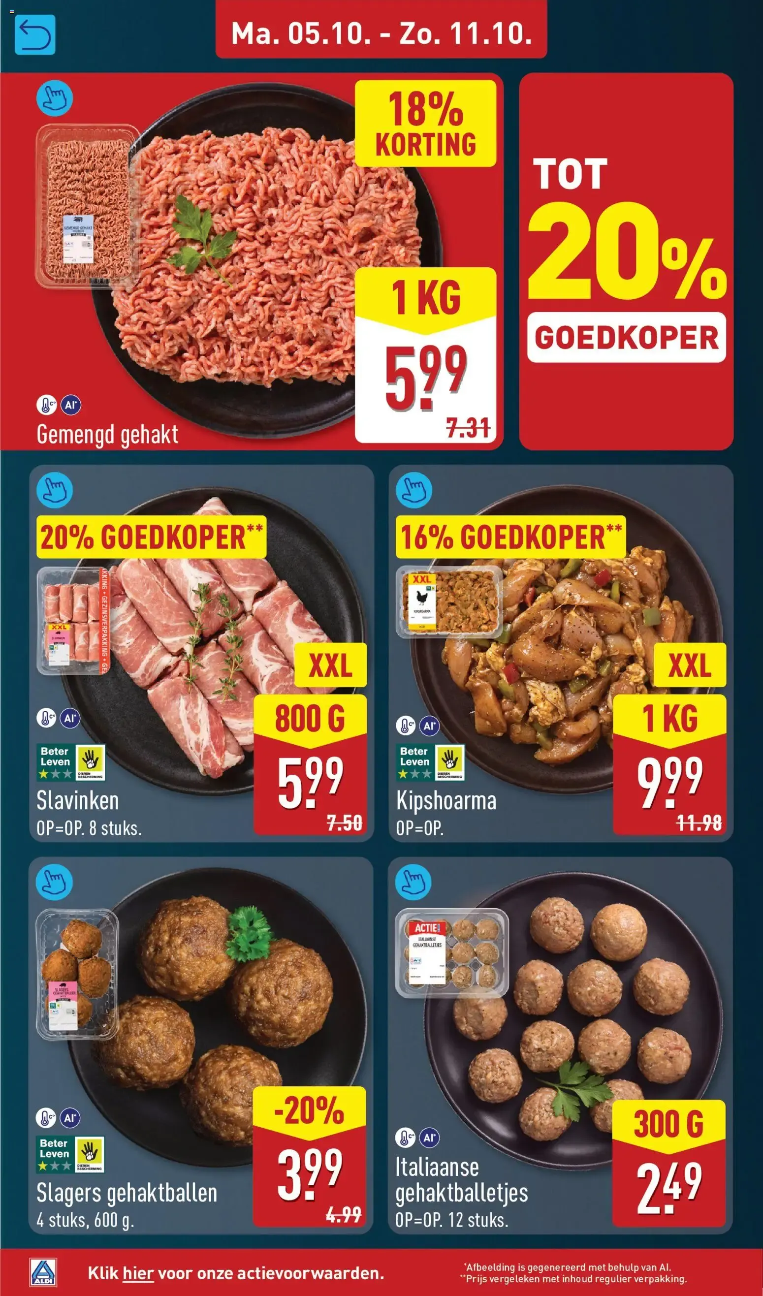 Aldi folder vanaf 05-10-2026 (volgende, deze week) van 5 oktober tot 11 oktober 2026 - Folder pagina 6