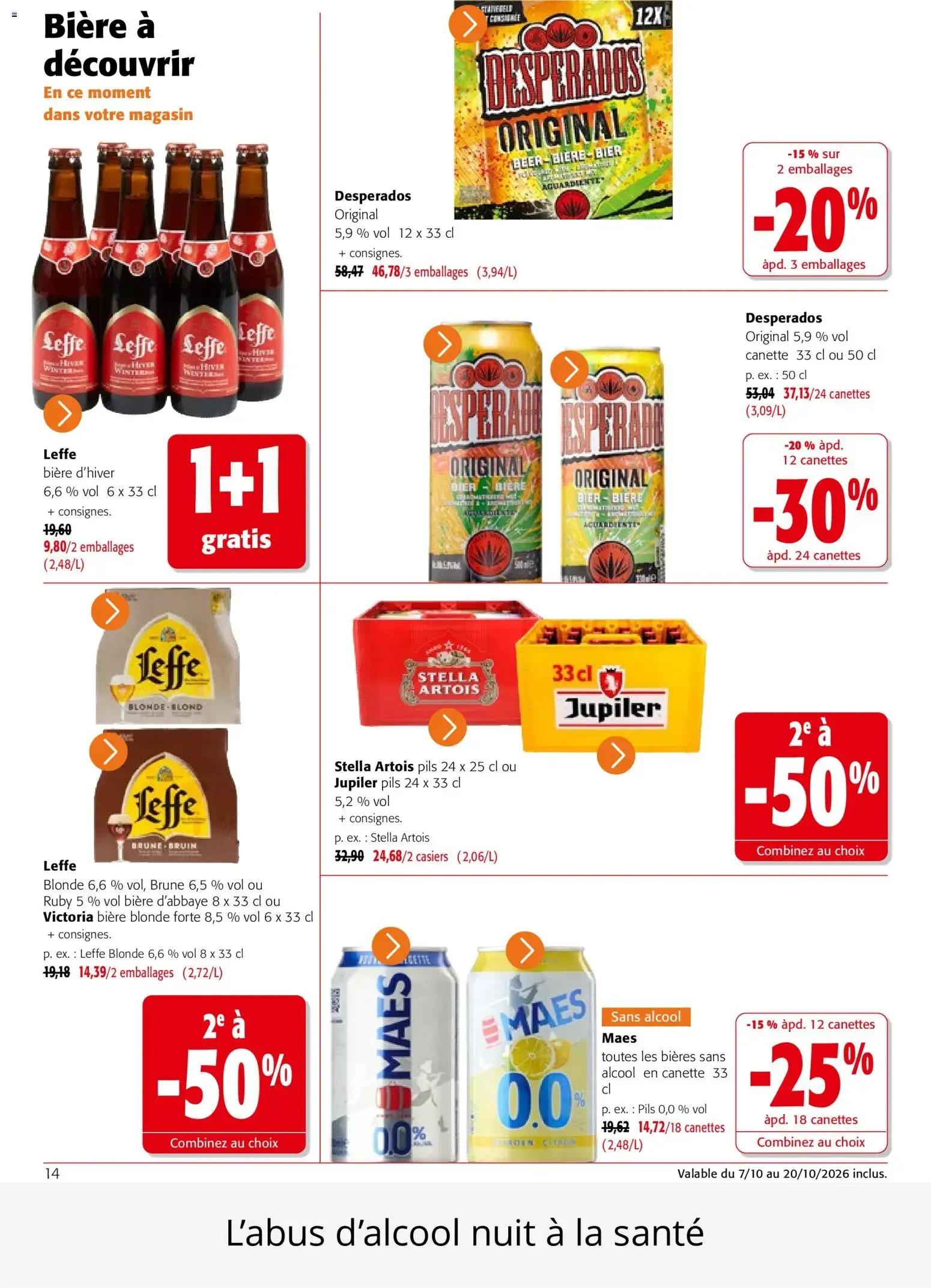 Colruyt catalogue à partir du 07/10/2026 - promo en ligne du 7 octobre au 20 octobre 2026 - Catalogue page 14