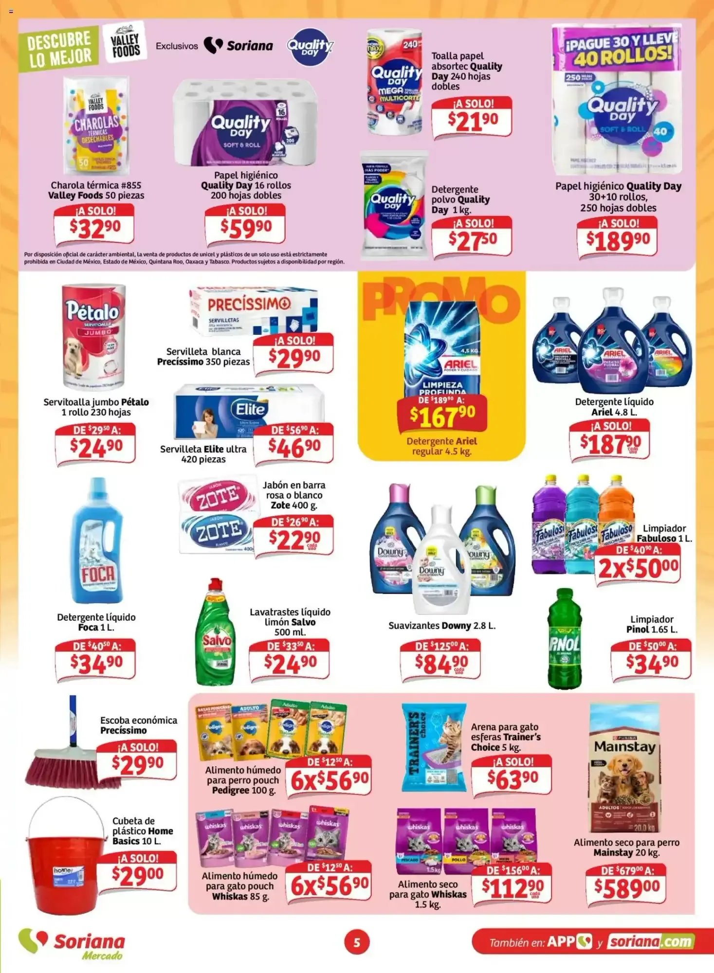 Catálogo de Folleto Soriana Mercado 21 de agosto al 27 de agosto 2026 - Pagina 5