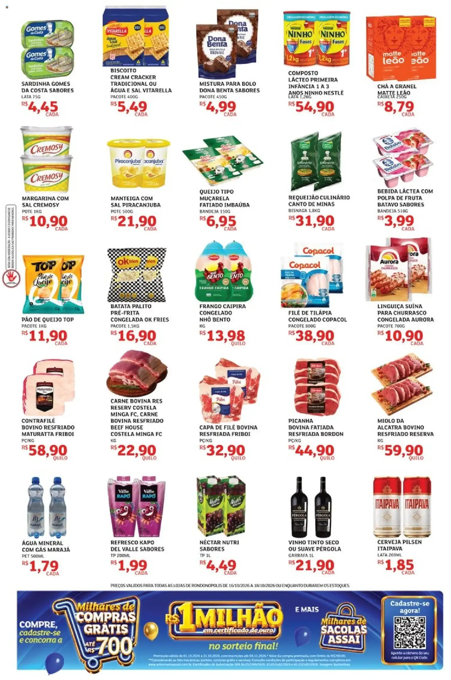 Encarte de Assaí Atacadista: Compras Grátis 16 de outubro até 18 de outubro 2026 - Pagina 3