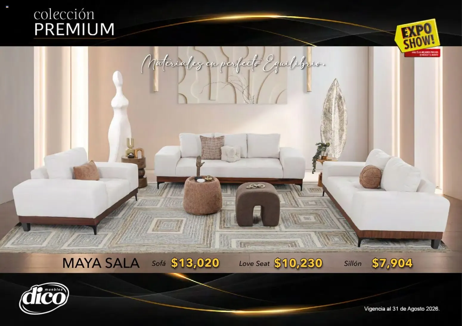 Catálogo de Muebles Dico Catálogo: Colección Premium y Expo Show! 1 de agosto al 31 de agosto 2026 - Pagina 39
