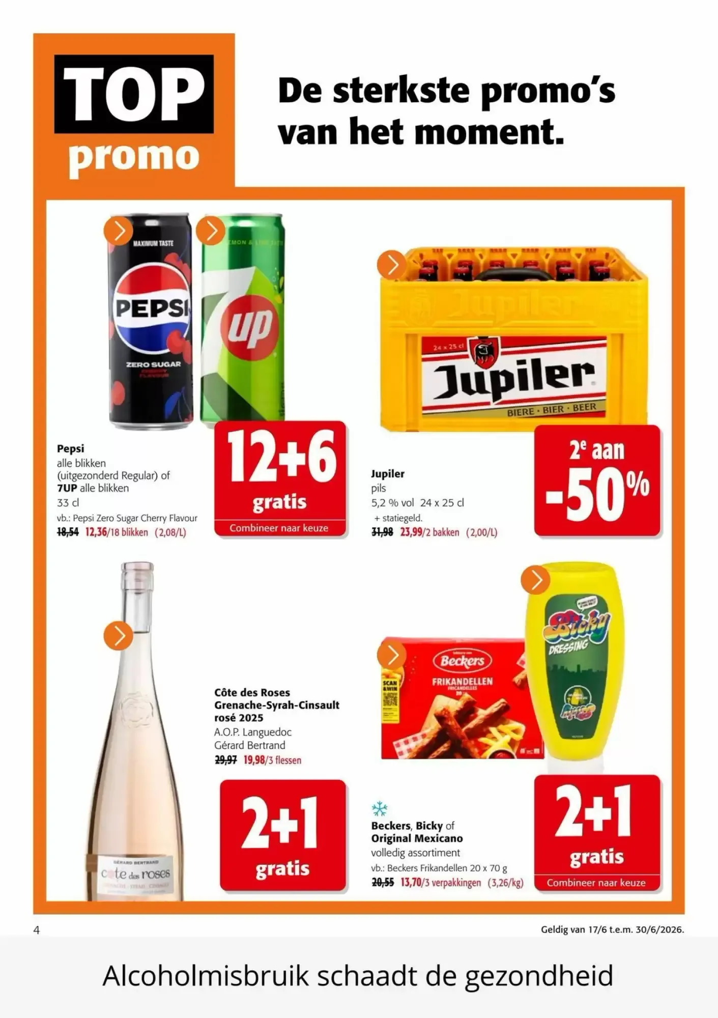 Colruyt folder van 17 juni tot 30 juni 2026 - folder pagina 4