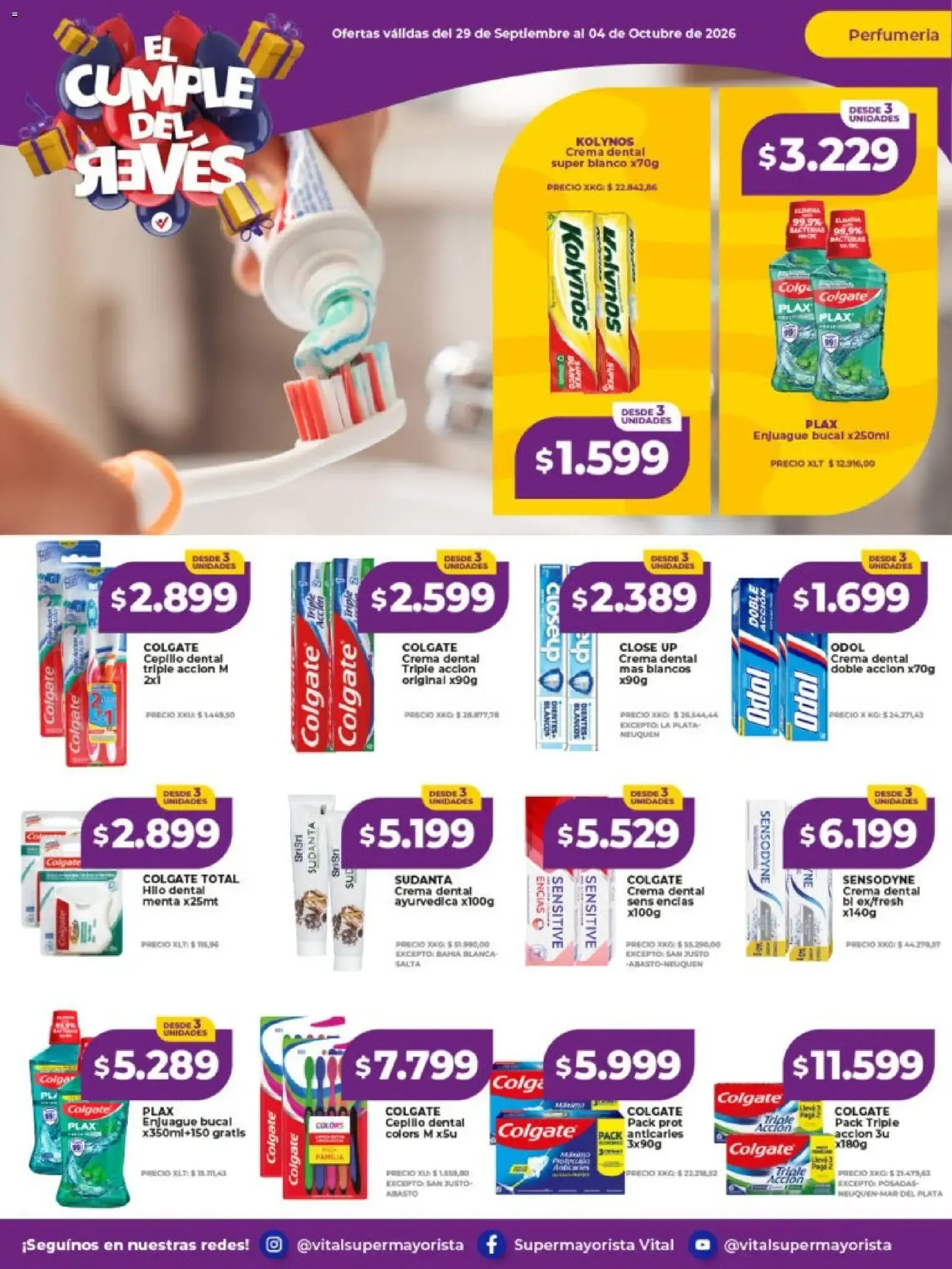 Ofertas de Vital - El Cumple del Revés 29 de septiembre al 4 de octubre 2026 - Página 5 del catálogo
