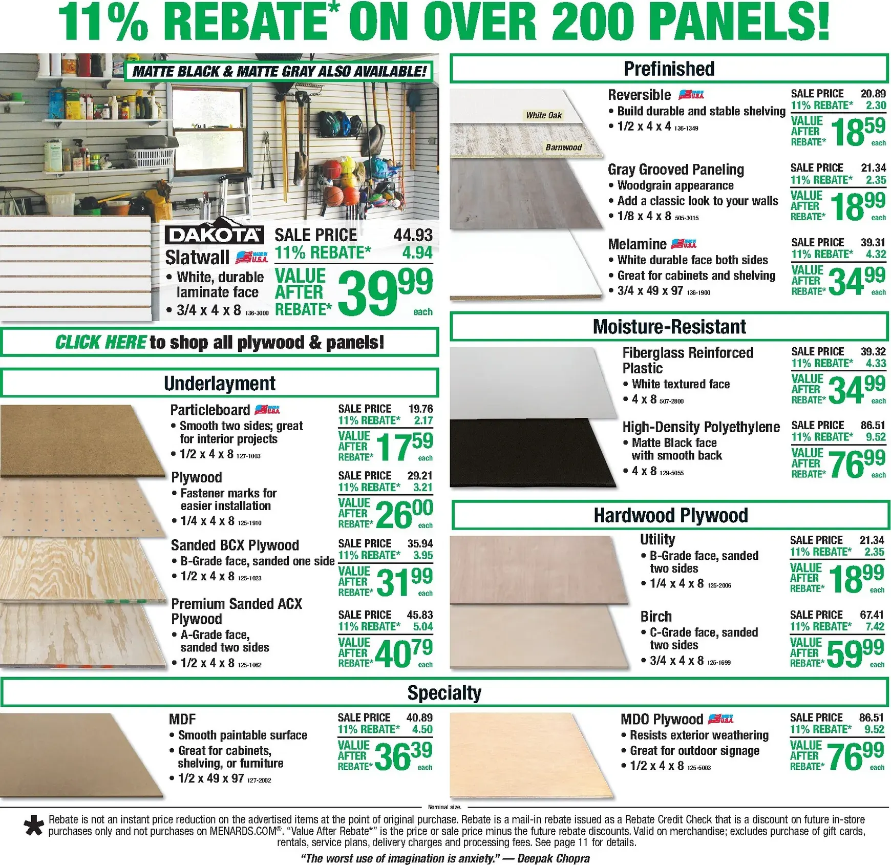 Weekly ad Menards - 11% Rebate on Everything! from August 6 to August 16 2026 - Page 11
