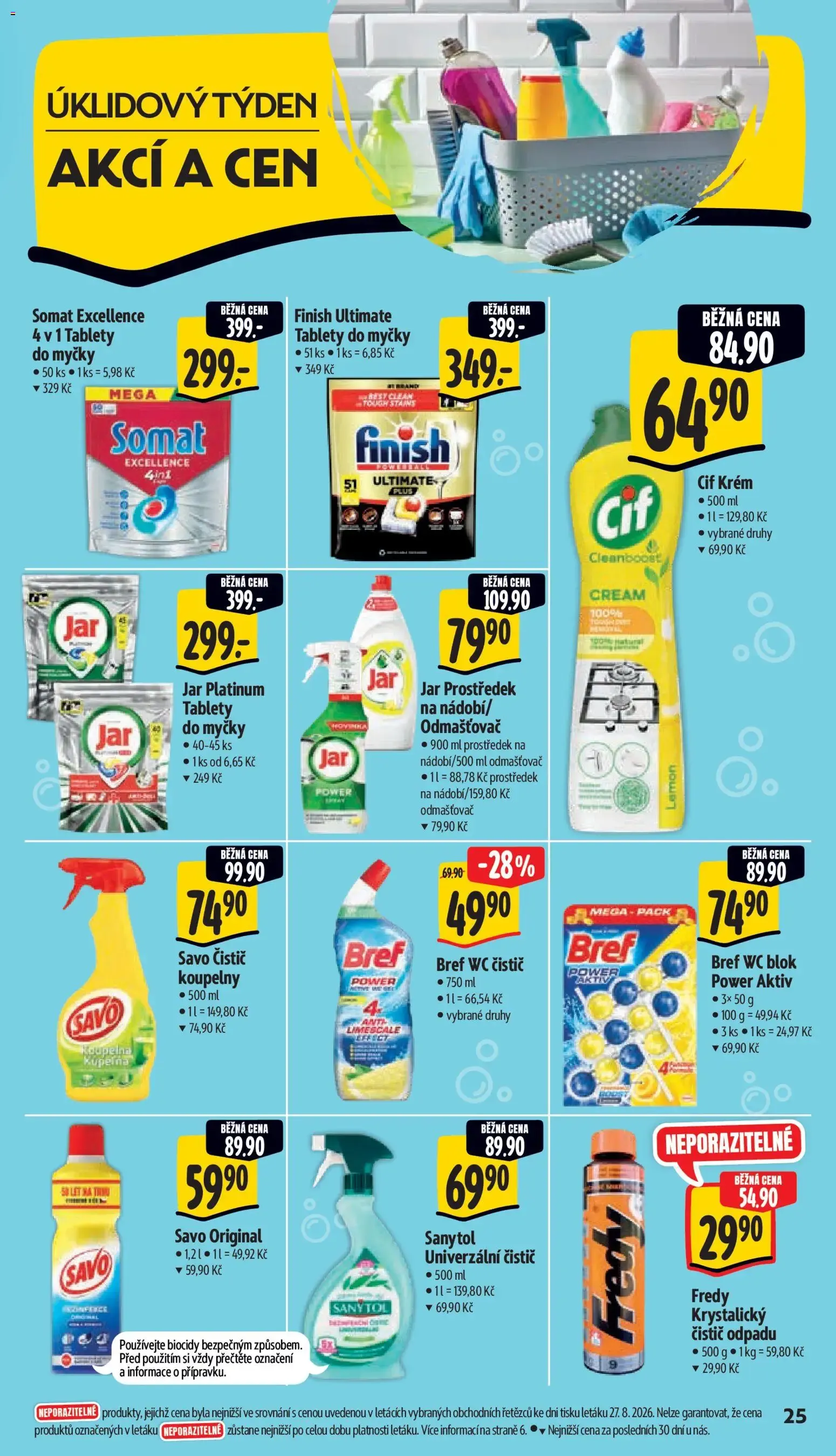 Albert leták - Supermarket od 02.09.2026 - Akční leták - 2. září 8. září 2026 - Page 33