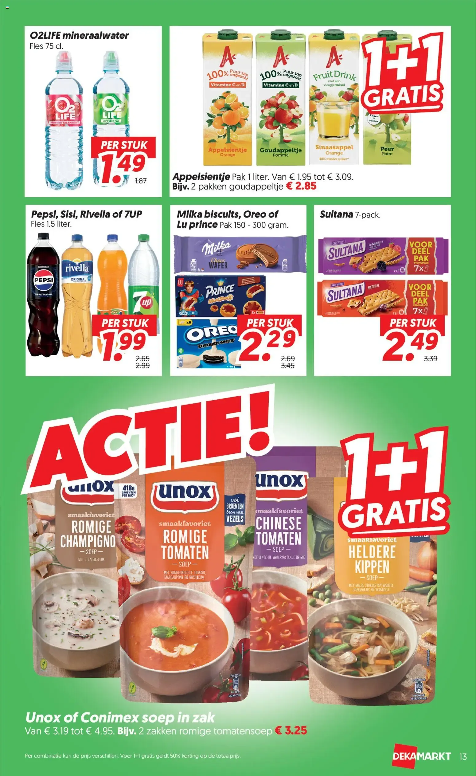 Dekamarkt Folder - Acties de la semana y Rueda de Premios WK van 9 juni tot 15 juni 2026 - Folder pagina 13