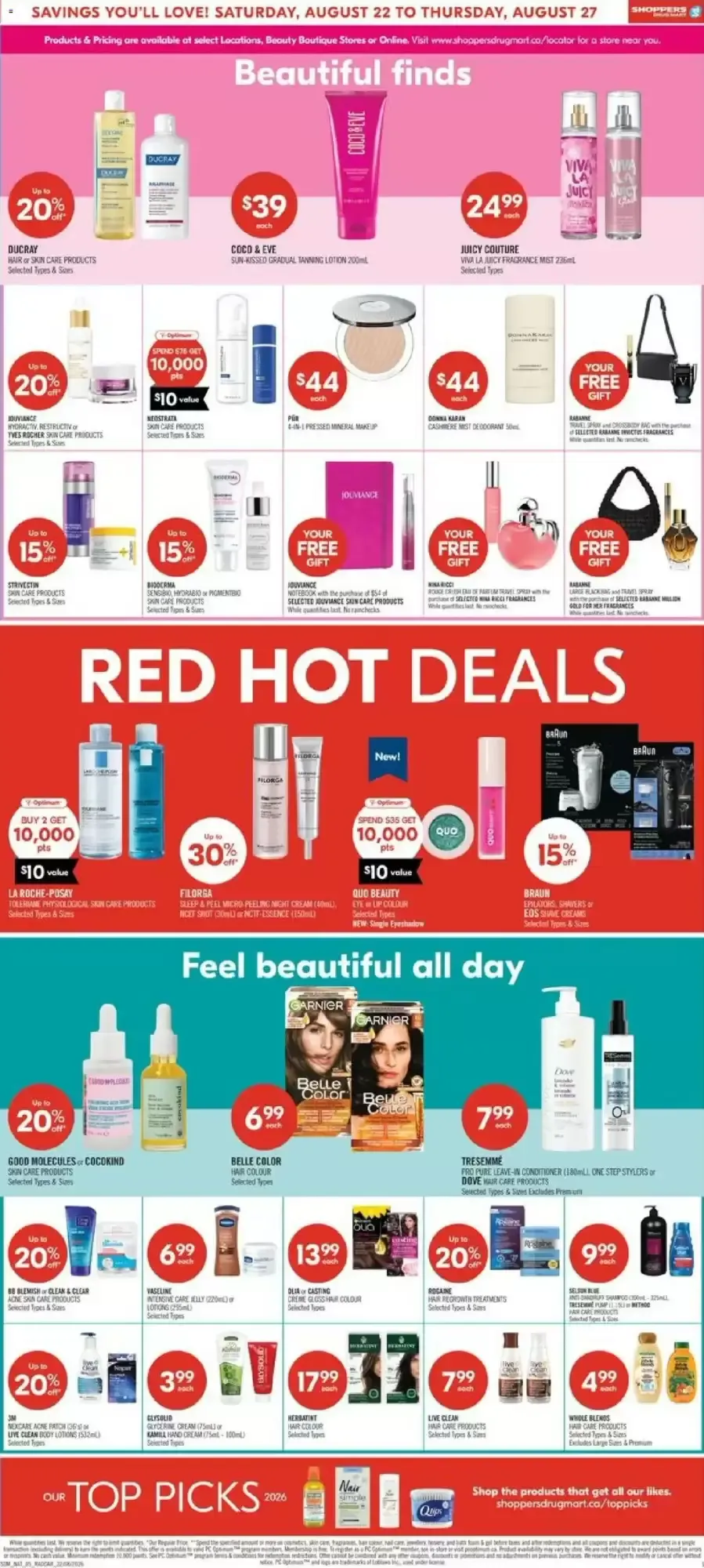 Shoppers Drug Mart flyer week 34 from August 21 to August 27 2026 - flyer page 10
