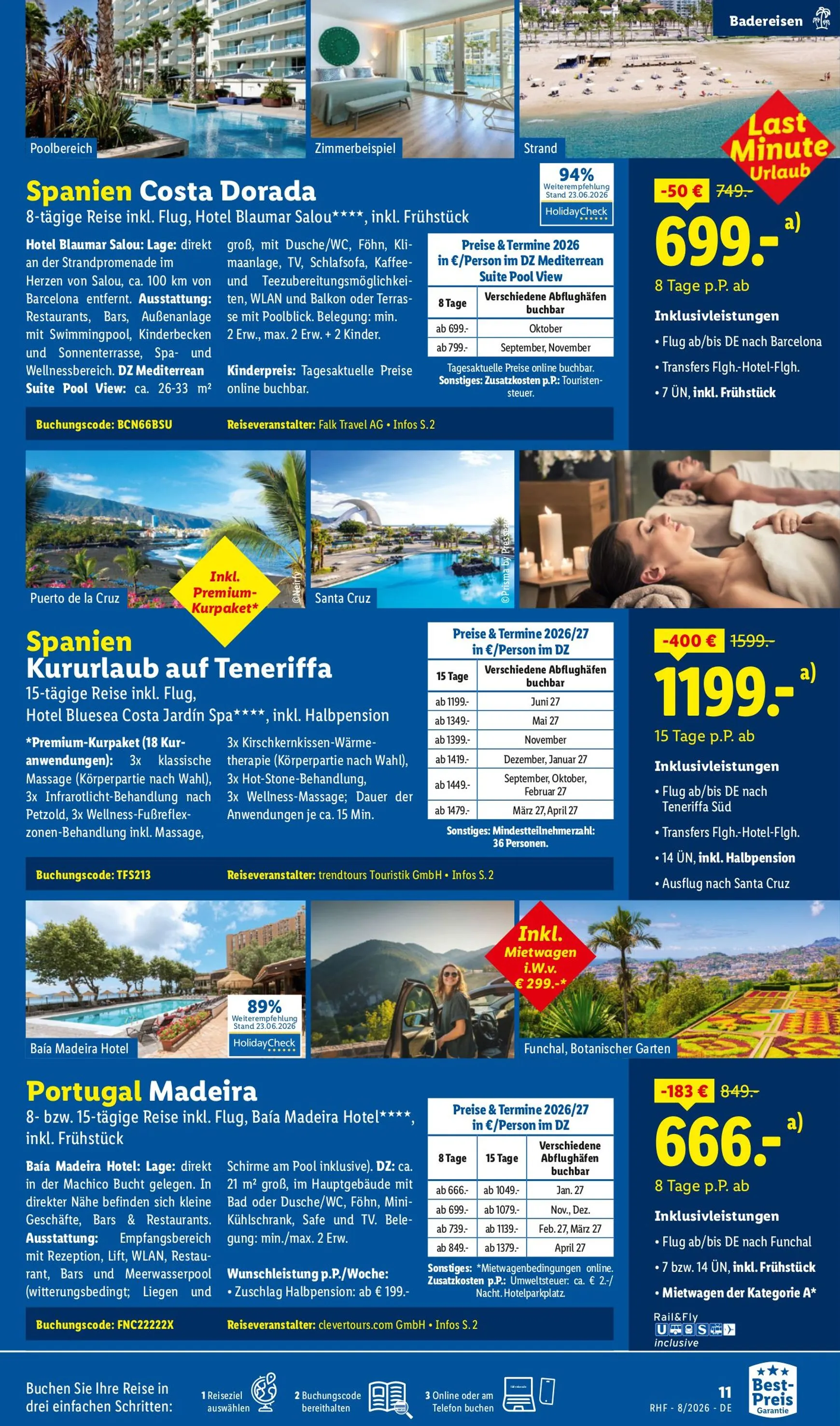 Lidl-Reisen: Spontan dem Alltag entfliehen von 29. Juli bis 31. August 2026 - Prospekt seite 11