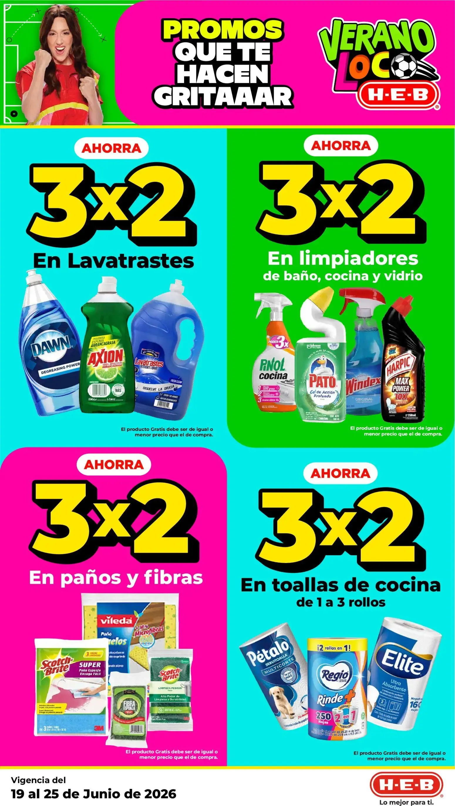 Catálogo de H-E-B Verano Loco: Las Promos más locas entran a la cancha 19 de junio al 25 de junio 2026 - Pagina 7