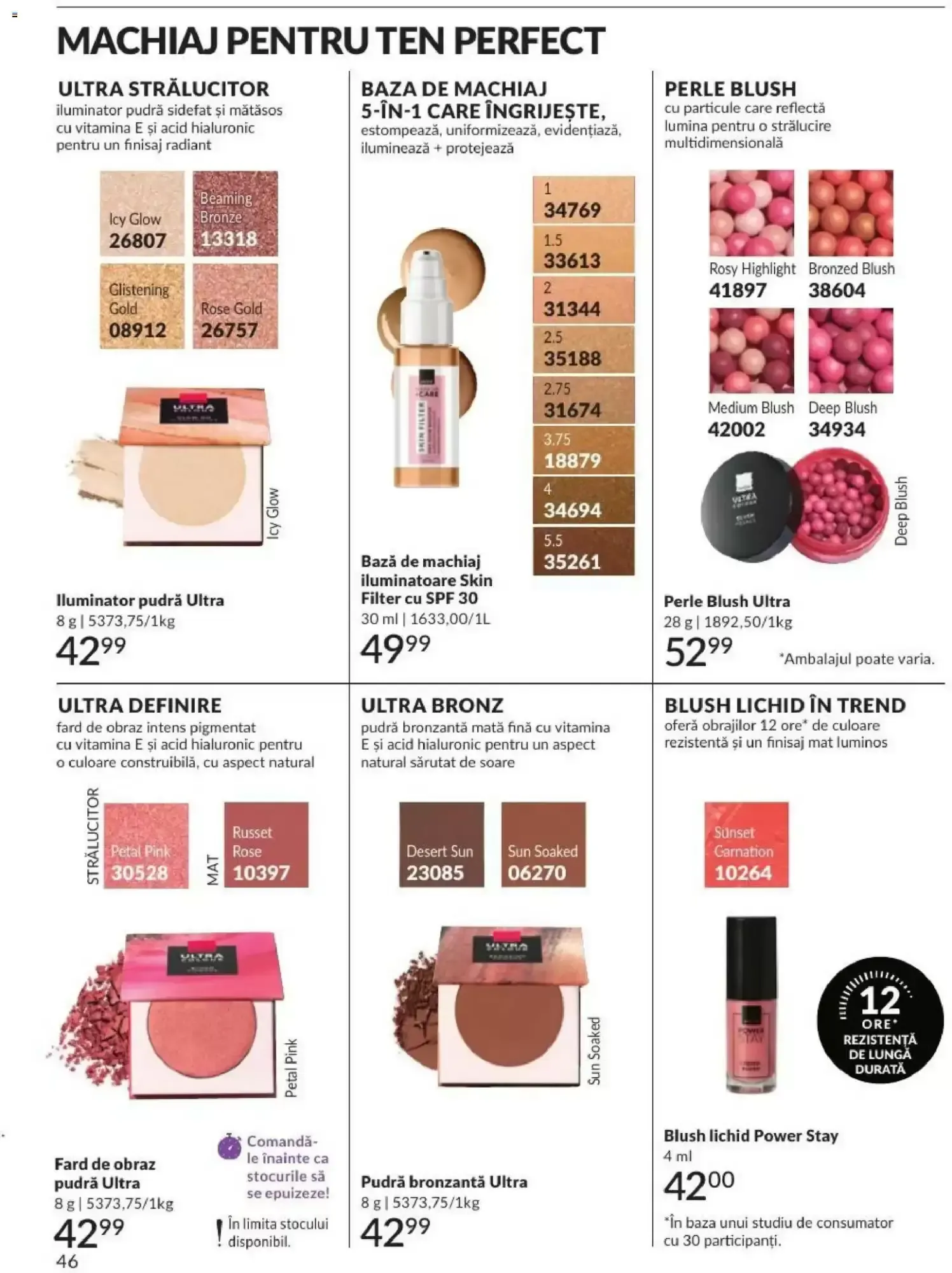 Catalog Avon | Campania 08/2026: Ruj Velvety Mousse de la 1 august până la 31 august 2026 - Revista Pagina 46