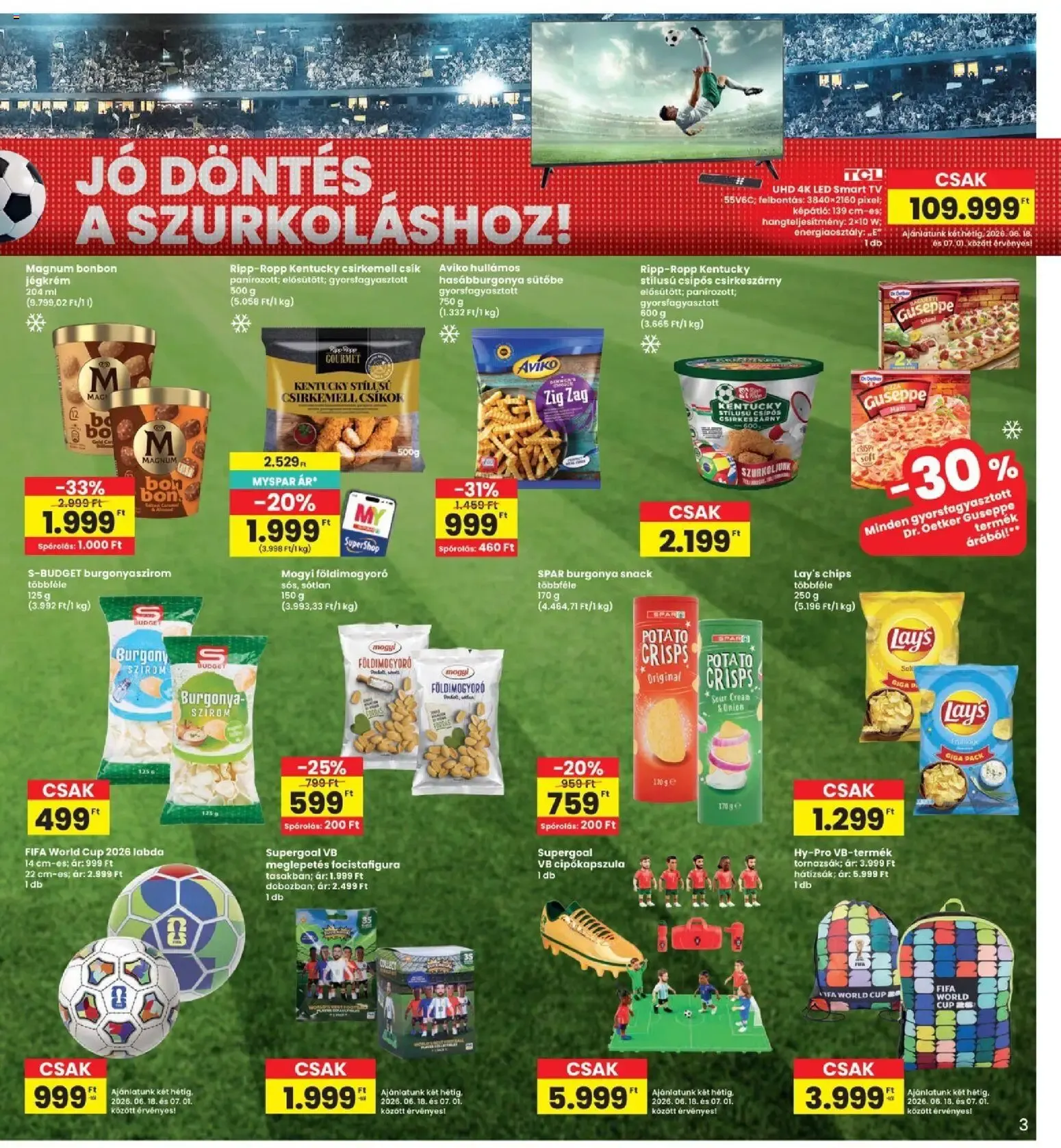 Katalógus Interspar akciós újság - 2026.06.18. -tól/töl > akció, lapozható szórólap 🛍️ június 18.-tól június 24.-ig 2026. - Oldal 3