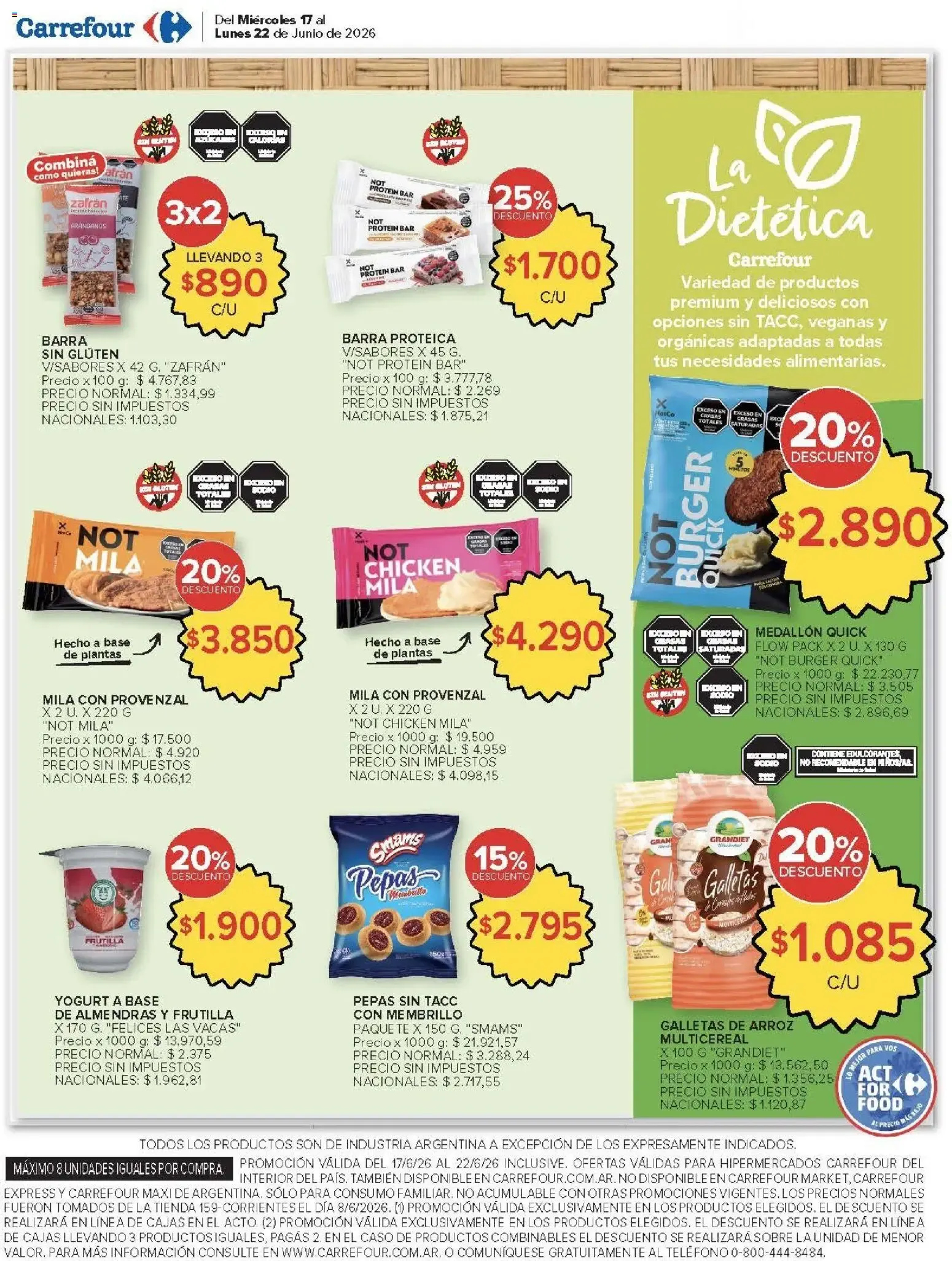 Ofertas de Carrefour - Carrefour Hiper || del 17/06/2026 - 23/06/2026 || Promociones 17 de junio al 22 de junio 2026 - Página 20 del catálogo