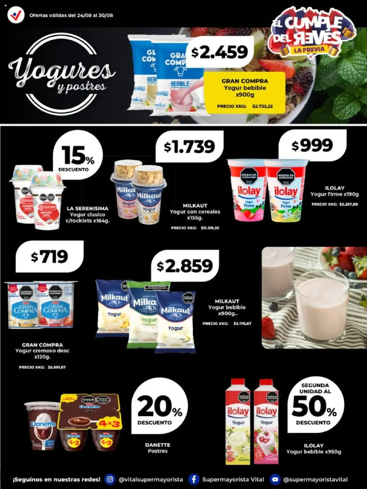 Ofertas de Vital - Especial de frescos || del 24/08/2026 - 30/08/2026 || Catálogo 24 de agosto al 30 de agosto 2026 - Página 5 del catálogo