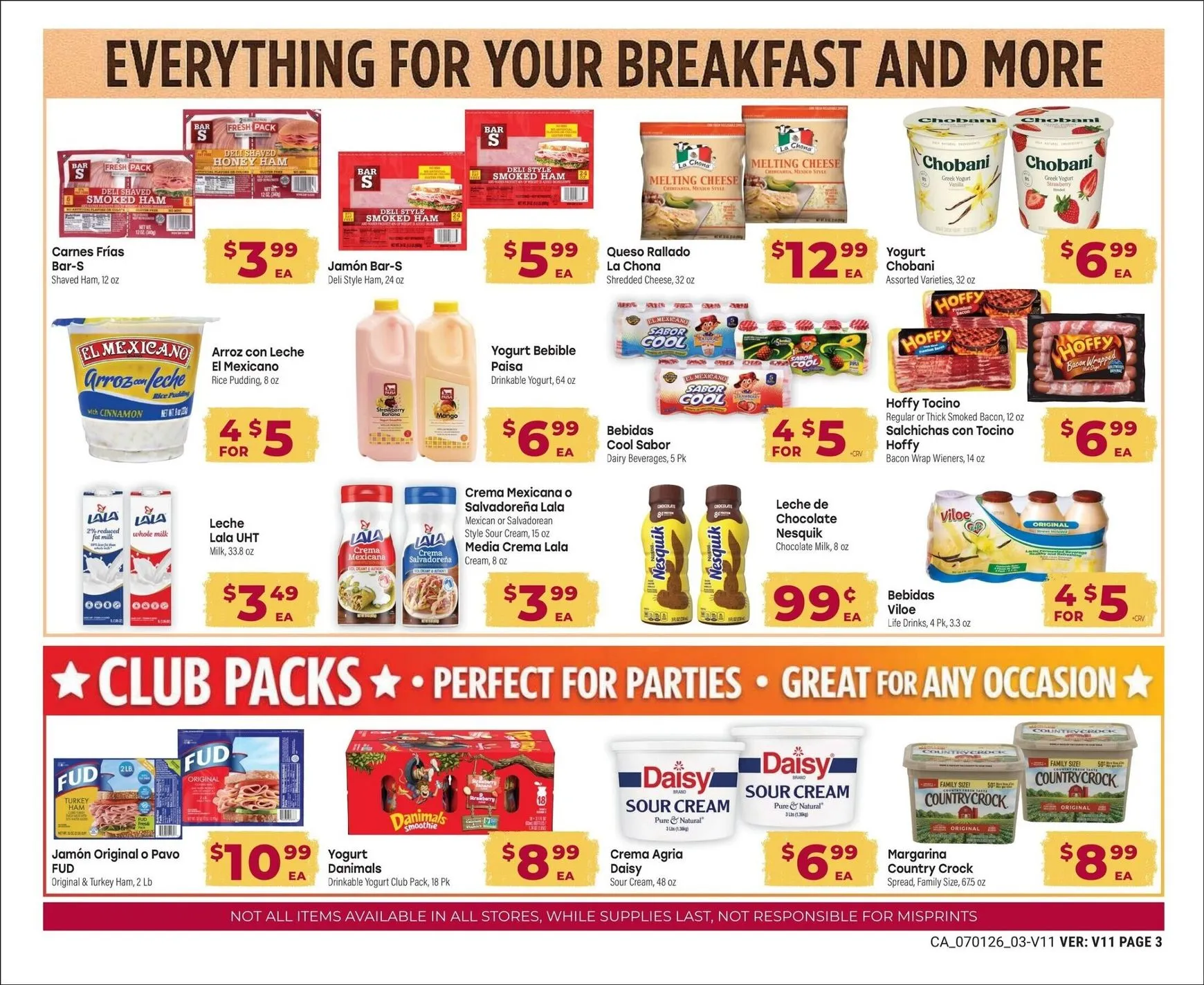 Weekly ad Current Cardenas Markets - Savings leaflet valid from Wednesday 07/01/2026 to Tuesday 07/28/2026 from July 1 to July 28 2026 - Page 3