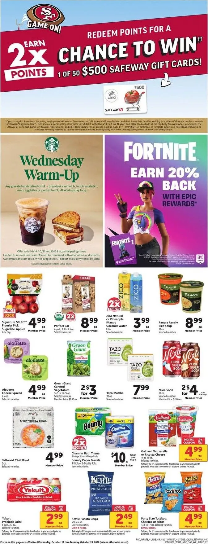 Weekly ad Safeway - Fuel-Up your Weekend! from October 14 to October 20 2026 - Page 7