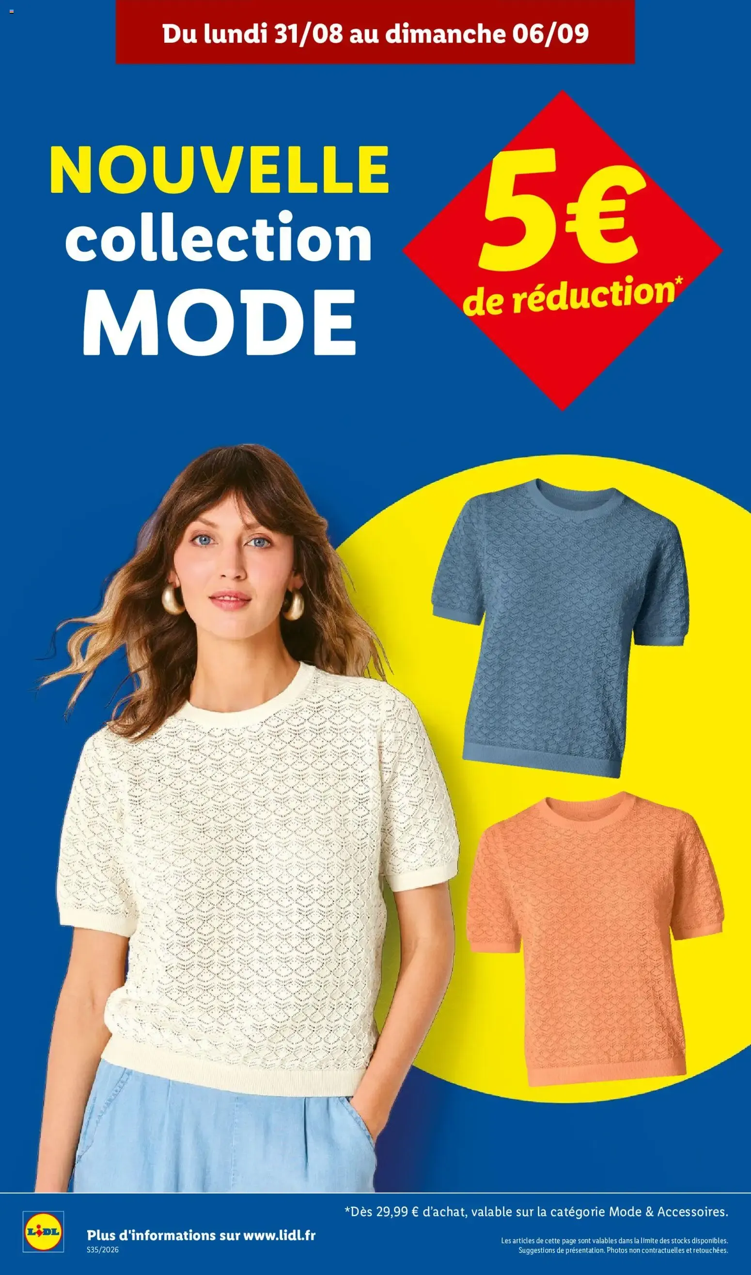 LIDL La rentrée des économies du 27 août au 2 septembre 2026 - Catalogue page 34