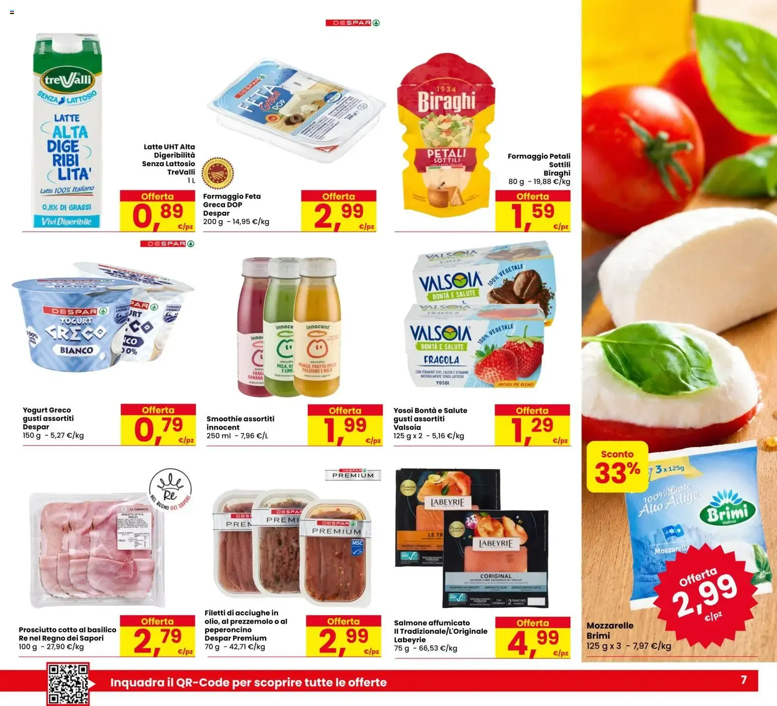 Eurospar Fresche Offerte da 11 giugno a 24 giugno di 2026 - Pagina del volantino 7
