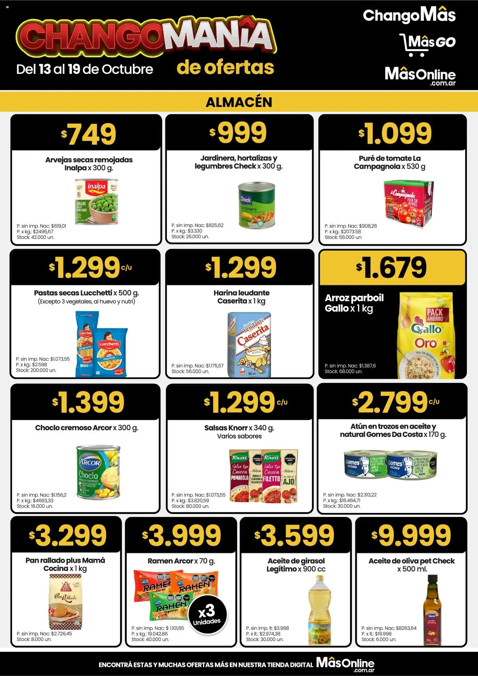 Ofertas de ChangoMás - Changomanía de ofertas 13 de octubre al 19 de octubre 2026 - Página 3 del catálogo