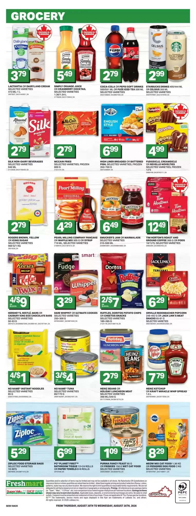 Freshmart flyer week 34 from August 20 to August 26 2026 - flyer page 4