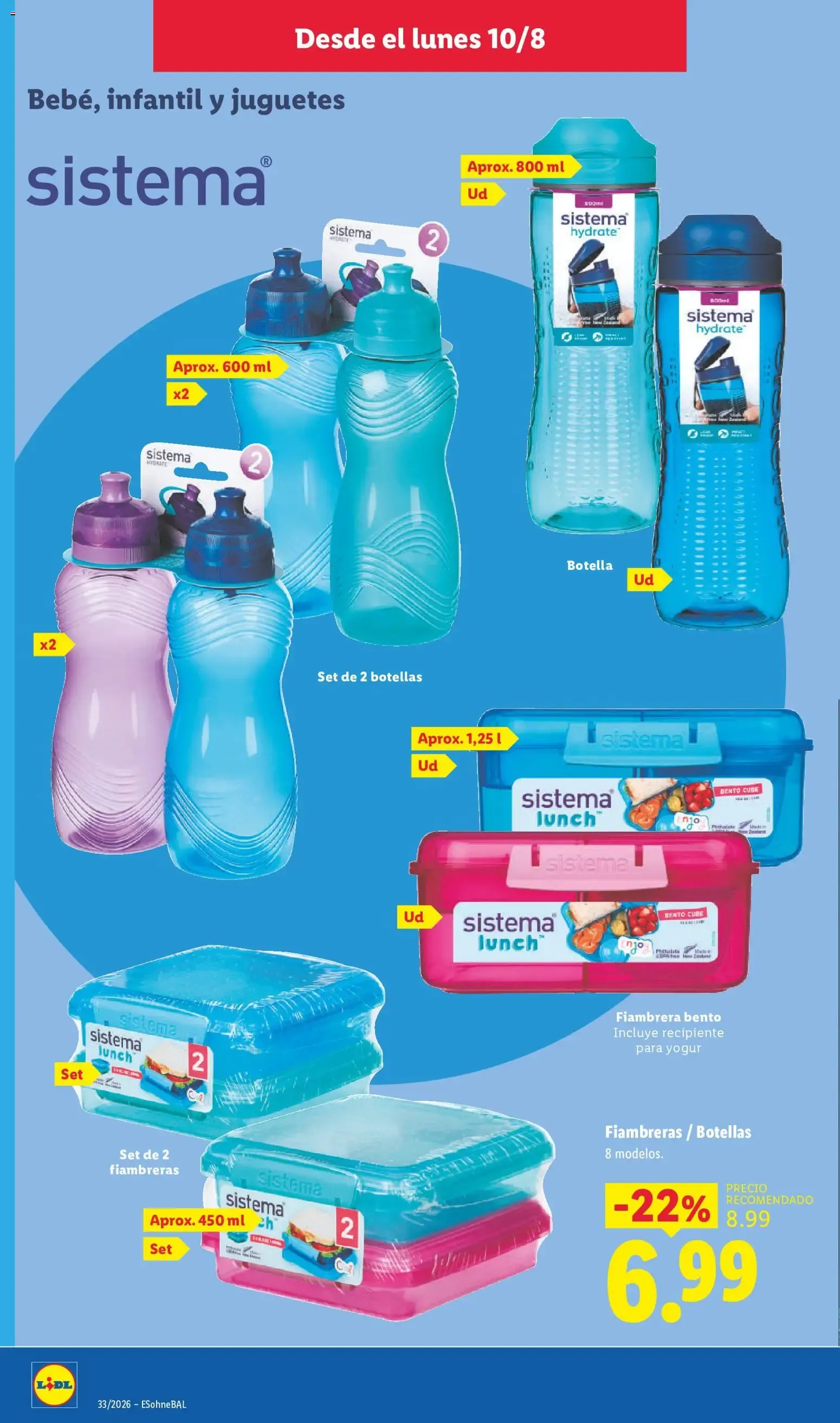 Catálogo de Lidl folleto de bazar del 10/08/2026 | Ofertas 10 de agosto al 16 de agosto 2026 - Página 14