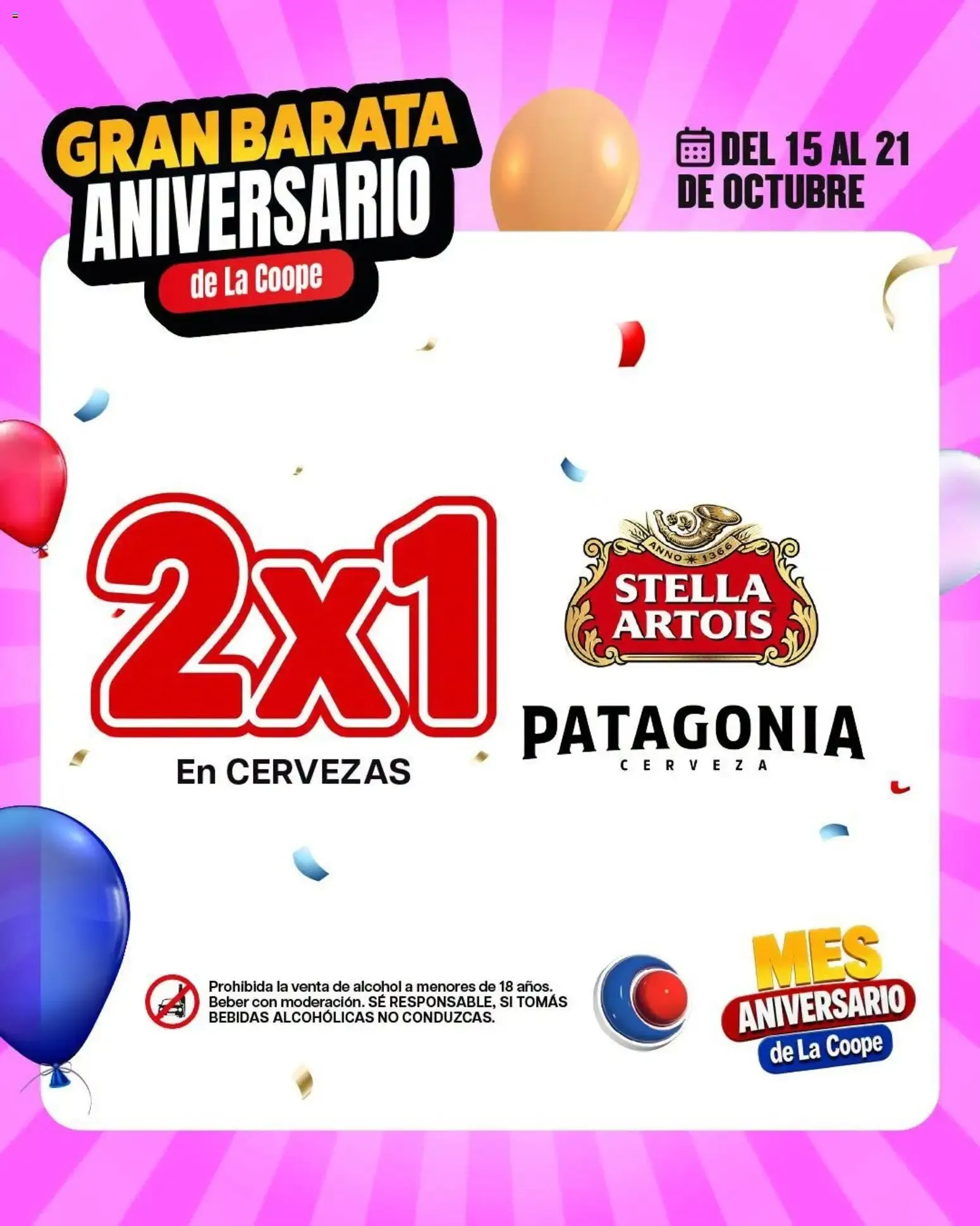 Ofertas de Gran Barata Aniversario de La Coope 15 de octubre al 21 de octubre 2026 - Página 6 del catálogo
