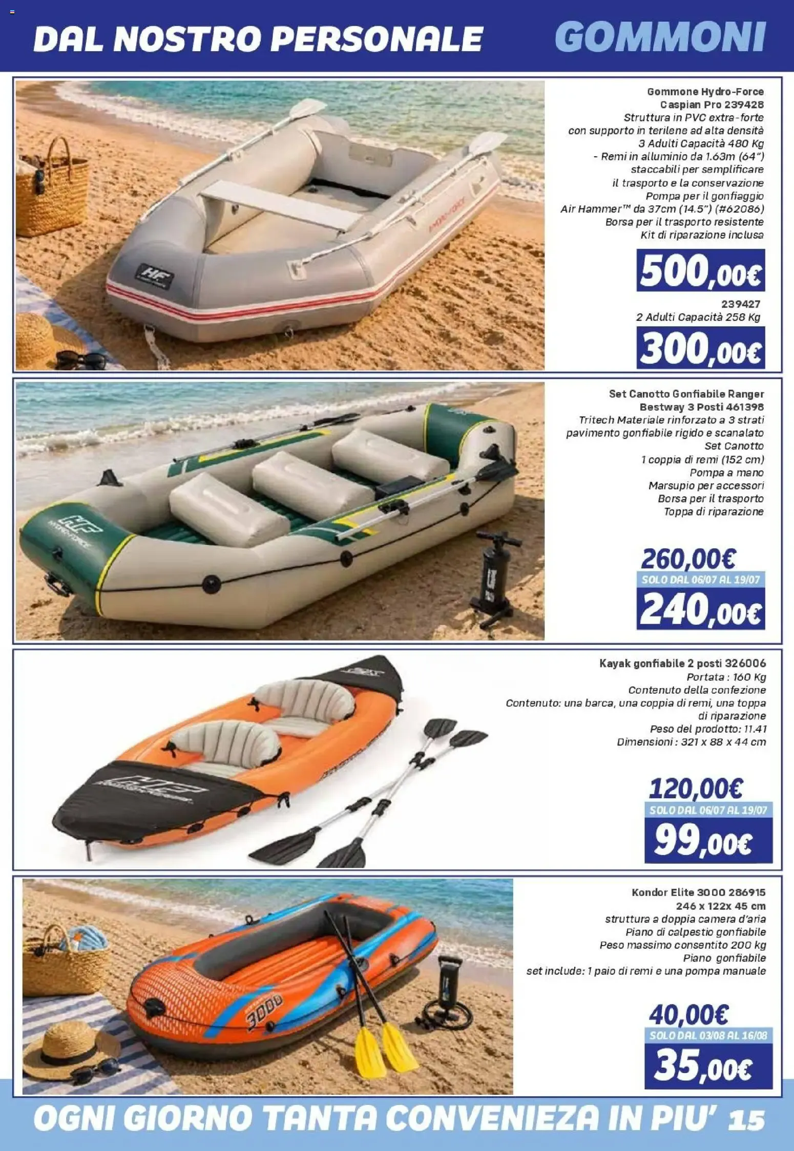 Orizzonte Sport e Mare Catalogo 2026 da 8 maggio a 27 settembre di 2026 - Pagina del volantino 15