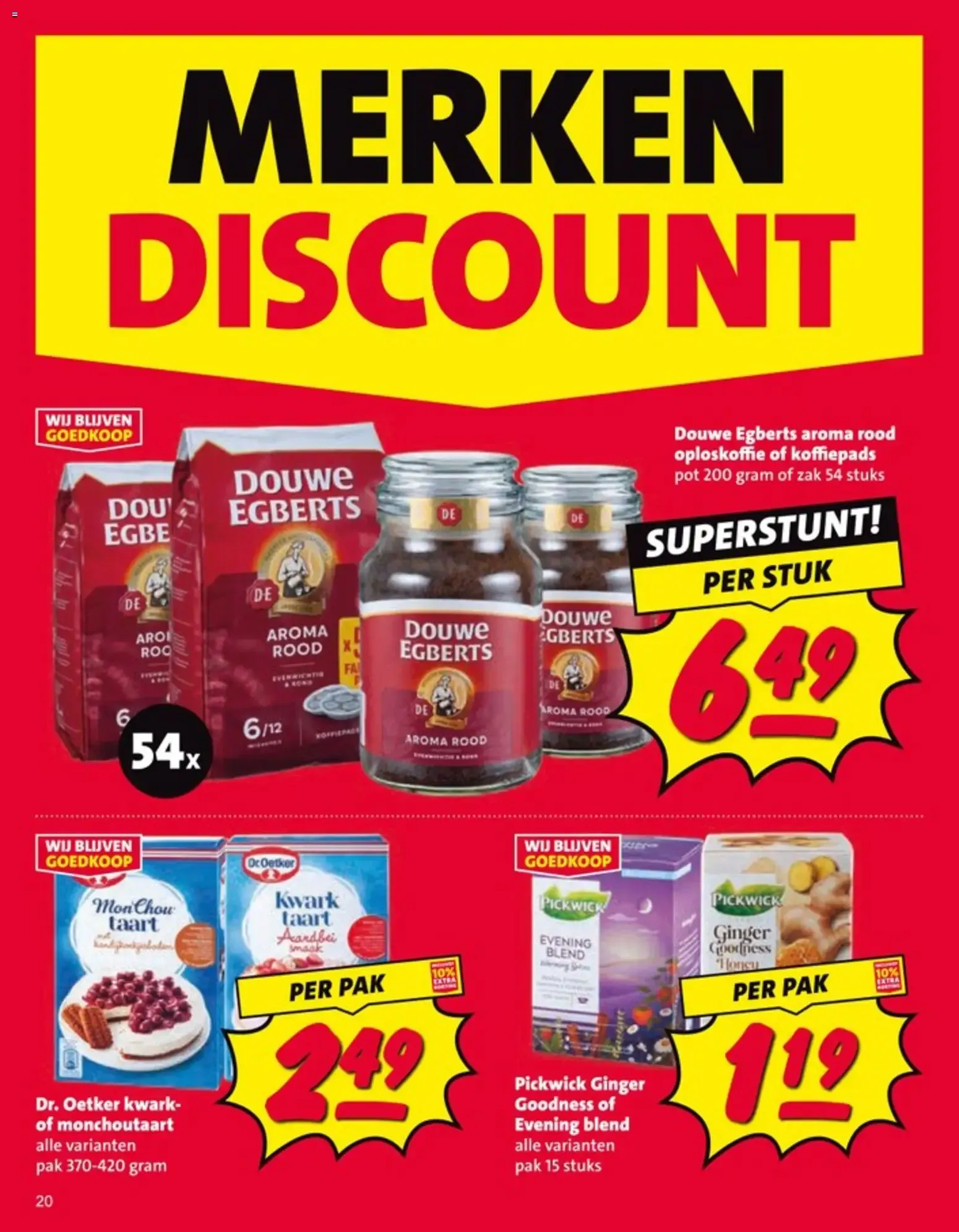 Nettorama Merkendiscount - Discount Prijs! Extra Lang Laag! van 17 augustus tot 23 augustus 2026 - Folder pagina 20