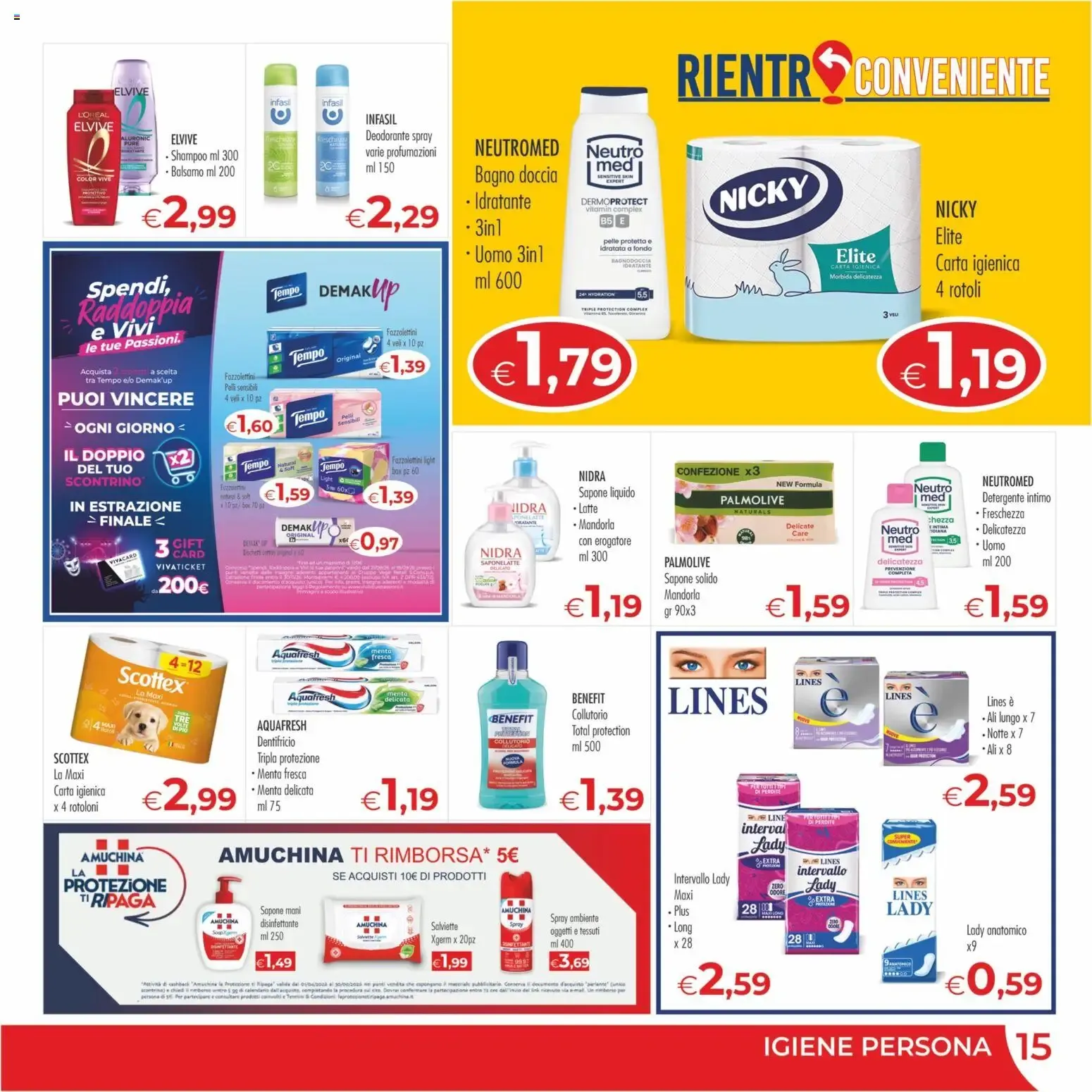 MerSi Supermercati - Rientro Conveniente - Offerte dal 26/08/2026 al 08/09/2026 da 26 agosto a 8 settembre di 2026 - Pagina del volantino 15