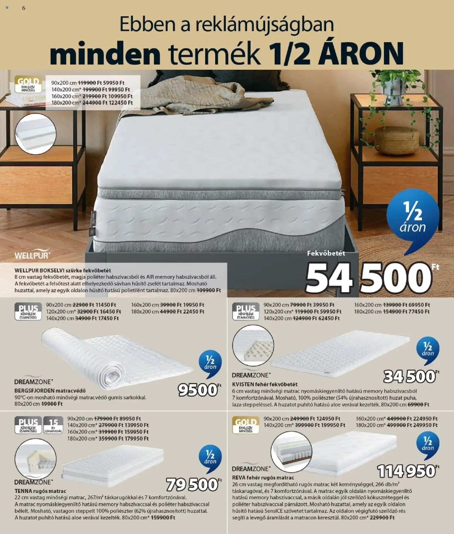 Katalógus JYSK: Todos los productos a 1/2 precio július 15.-tól július 28.-ig 2026. - Oldal 6