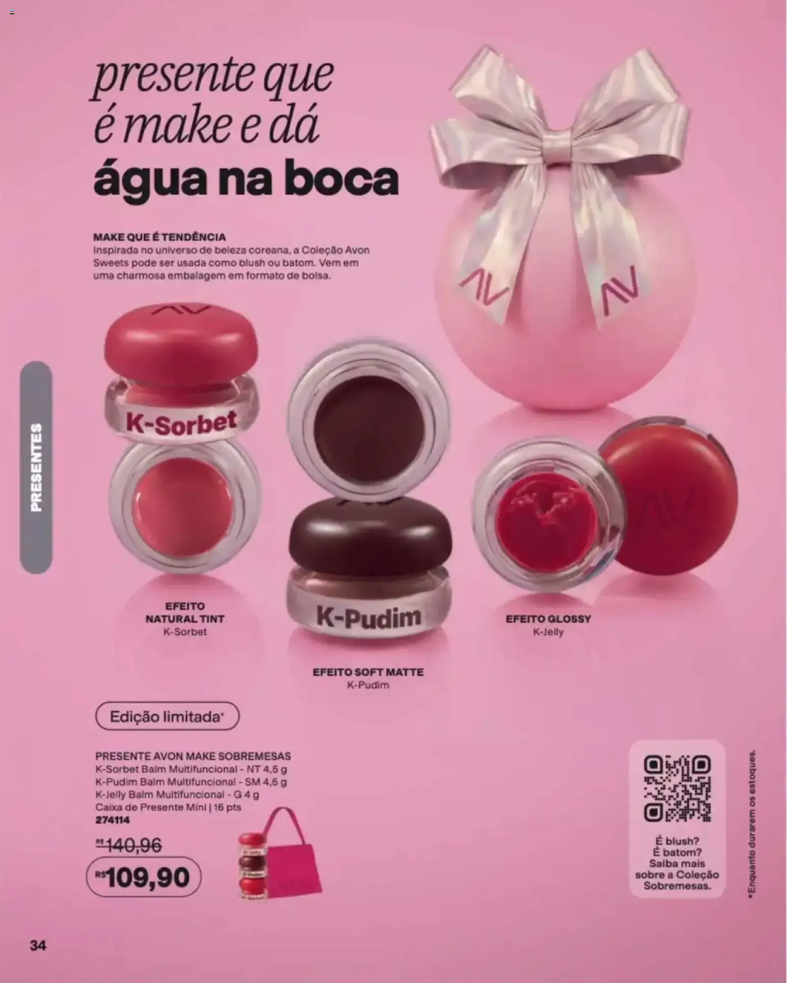 Encarte de Revista Avon - Chegou Renew Menopro - Ciclo 16/2026 12 de outubro até 2 de novembro 2026 - Pagina 34