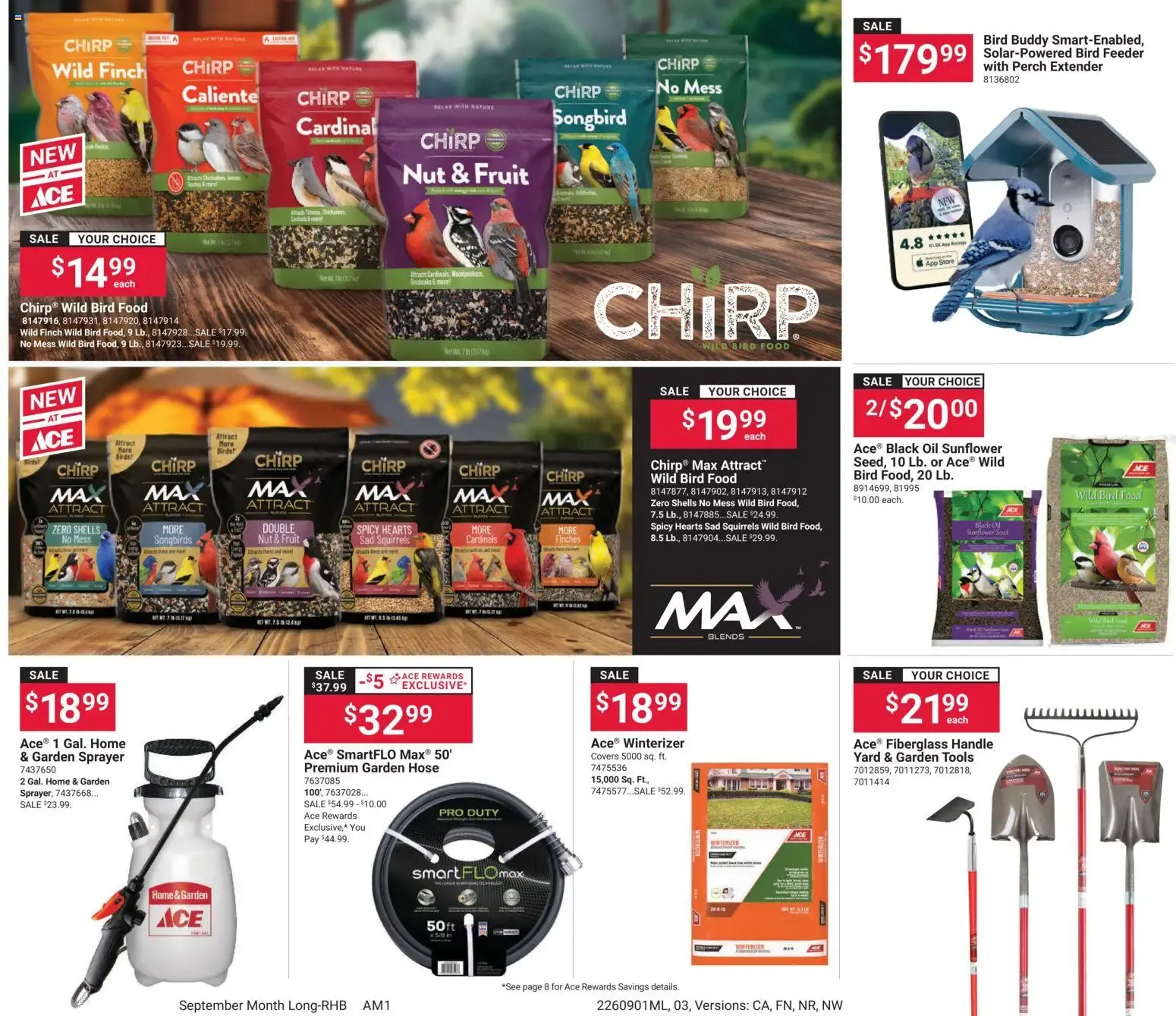 Weekly promotion ACE Hardware Weekly Ad (09/01 - 09/30 2026) - Flyer spanning from September 1 to September 30 2026 - Page 3 for Catalogue 365