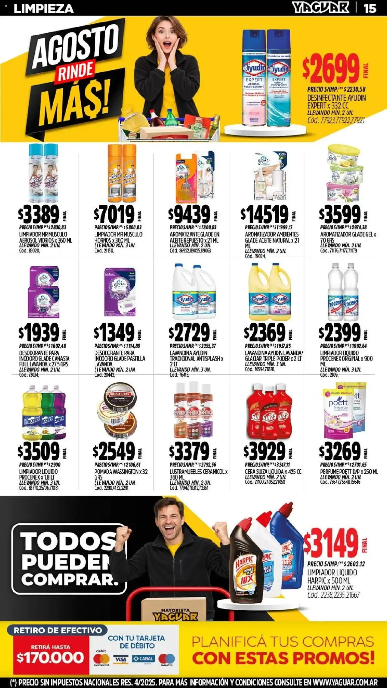 Ofertas de AGOSTO RINDE MÁS! 24 de agosto al 30 de agosto 2026 - Página 15 del catálogo