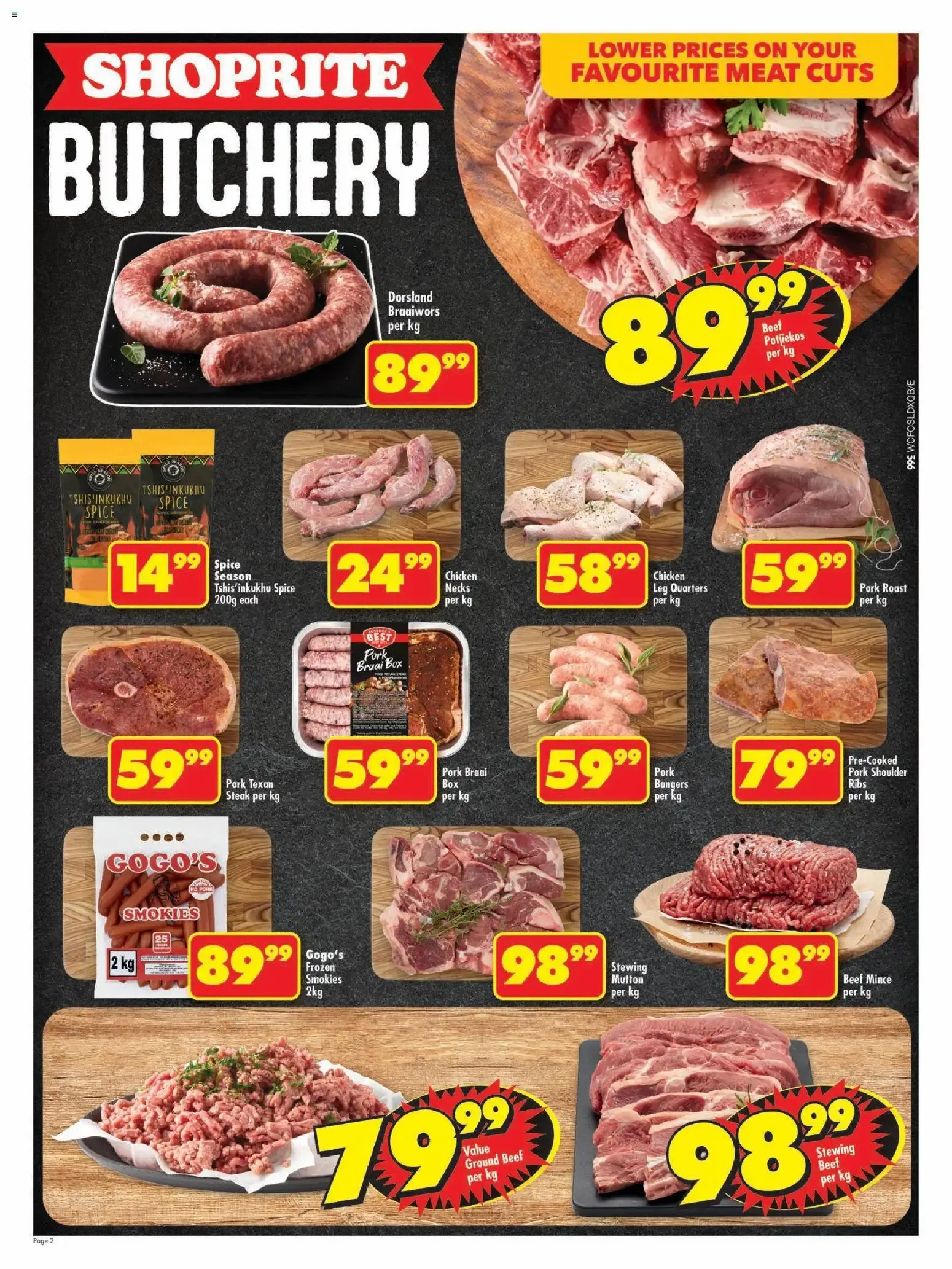 Shoprite Major Low Price Birthday from 20 July to 10 August 2026 - Catalogue Page 2