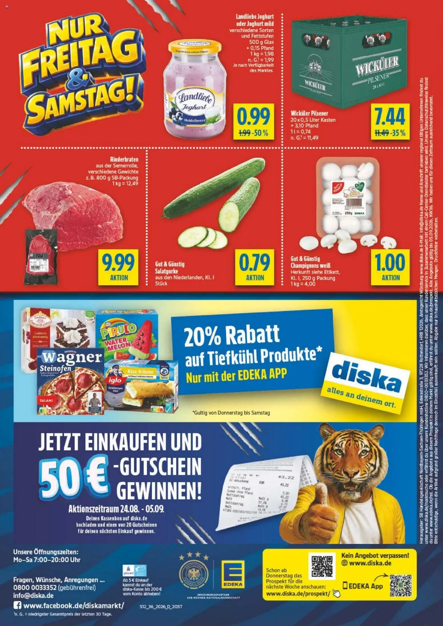 Diska von 31. August bis 5. September 2026 - Prospekt seite 12