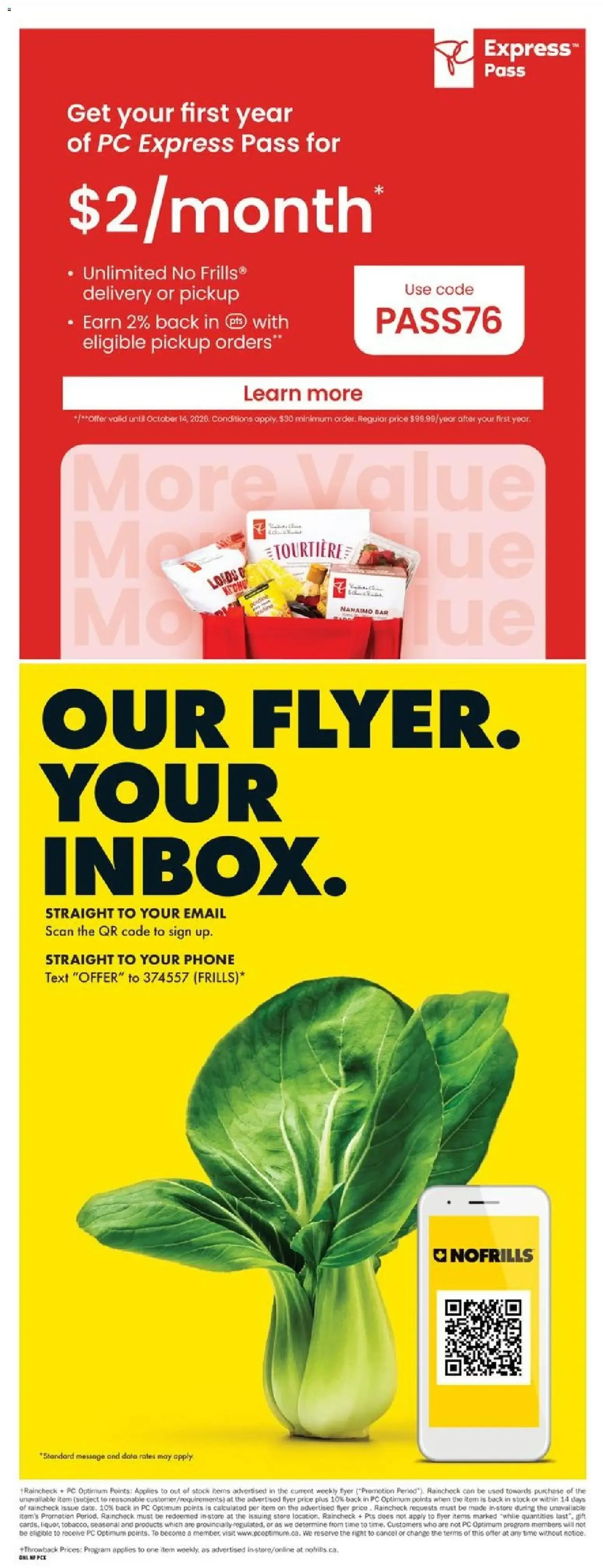 No Frills Big Thanksgiving Deals! from October 1 to October 7 2026 - flyer page 19