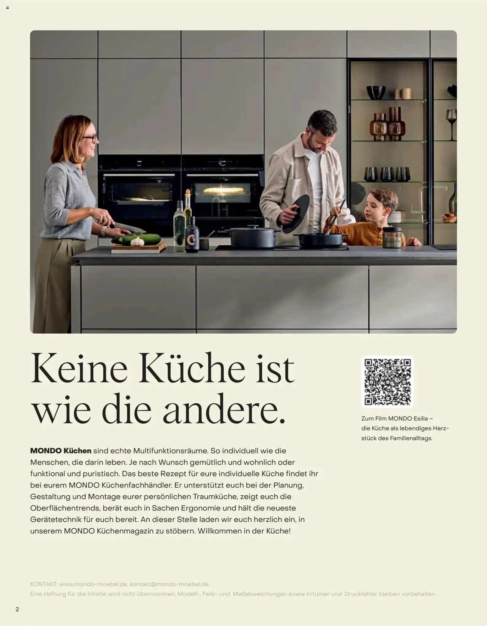 MONDO Küchen von 1. Januar bis 31. Dezember 2026 - Prospekt seite 2