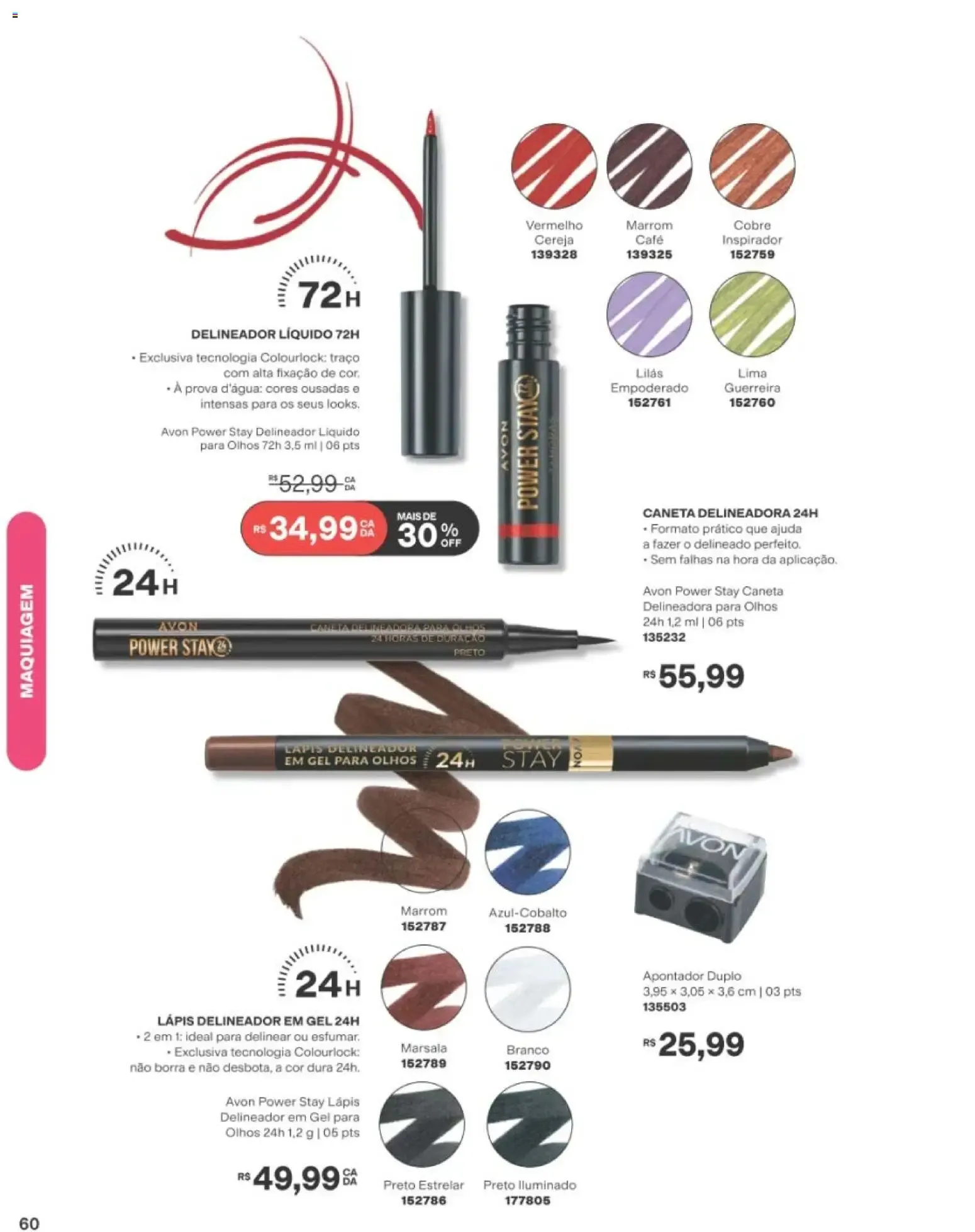 Encarte de Revista Avon folheto - Campanha 11 de 29/06/2026 | Promoção Online 29 de junho até 20 de julho 2026 - Pagina 60