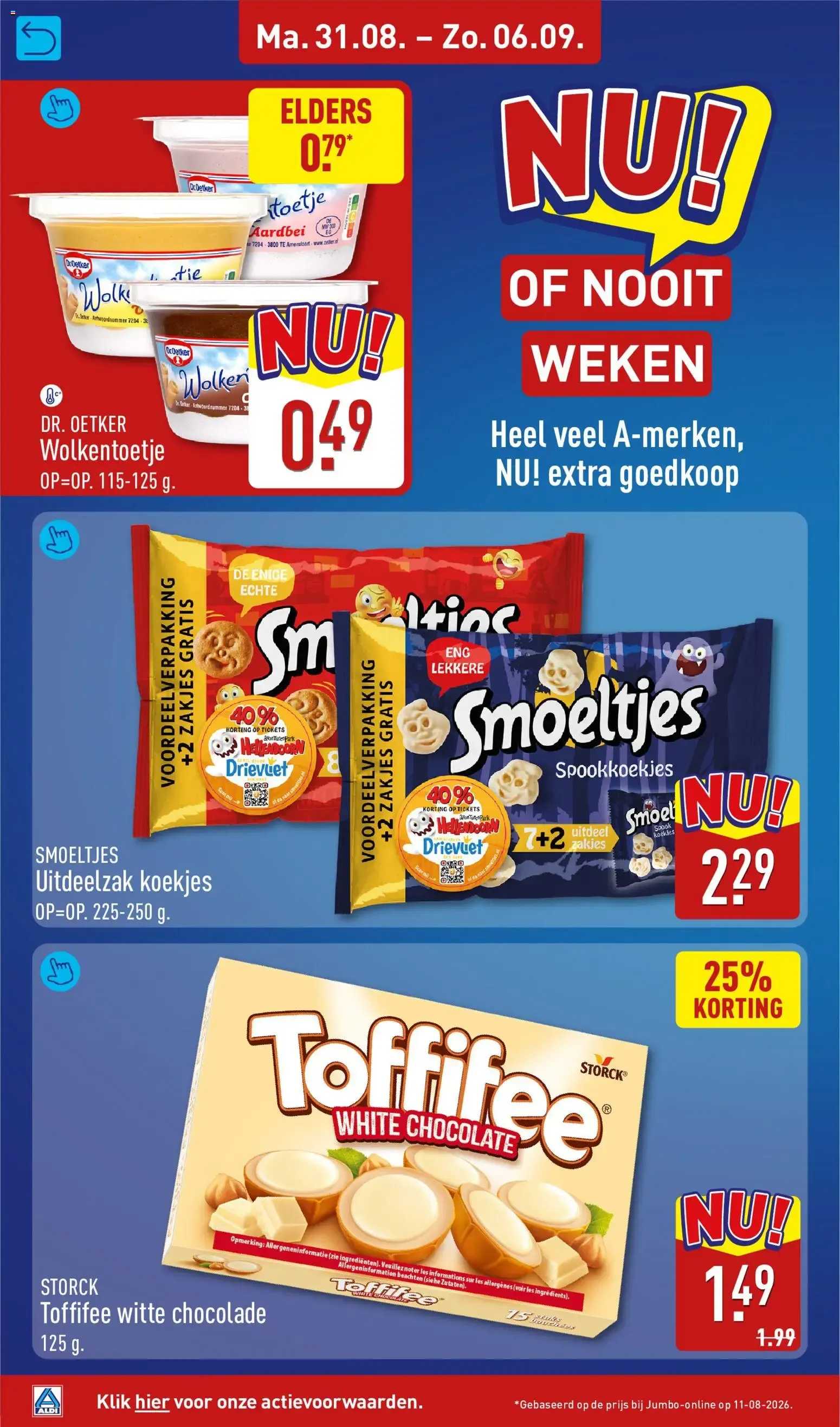 Aldi Fans van Voordeel van 31 augustus tot 6 september 2026 - Folder pagina 24