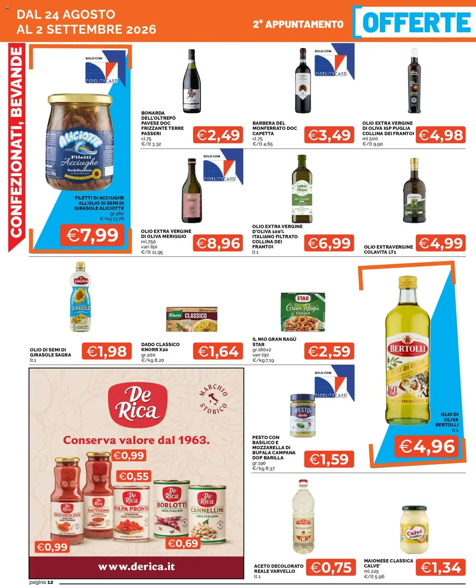 Mercatò volantino dal 24/08/2026 - online Offerte da 24 agosto a 2 settembre di 2026 - Pagina del volantino 12