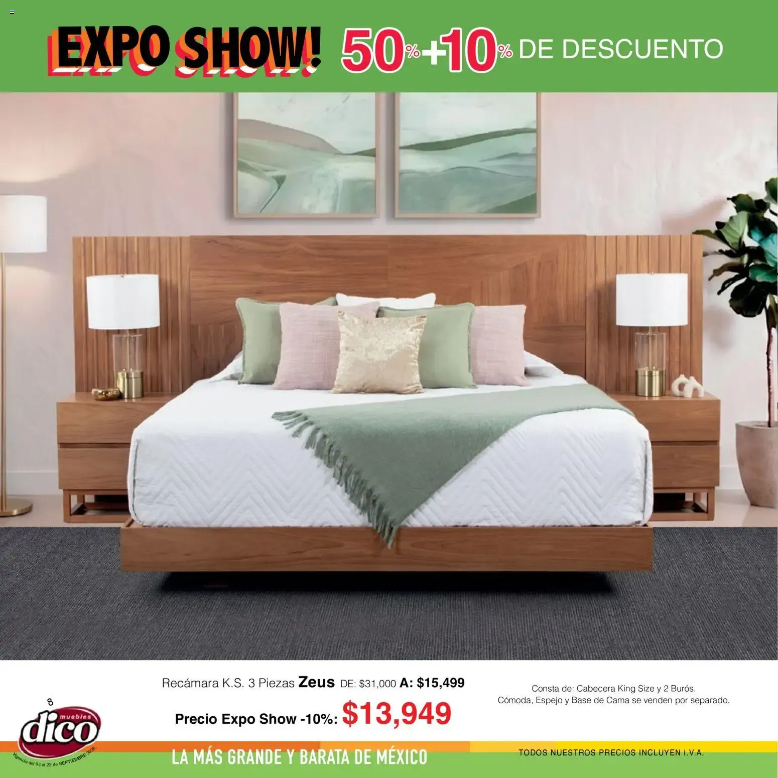 Catálogo de Muebles Dico catálogo Expo Show (04/09/2026 - 22/09/2026) - catálogo en línea 4 de septiembre al 22 de septiembre 2026 - Pagina 8