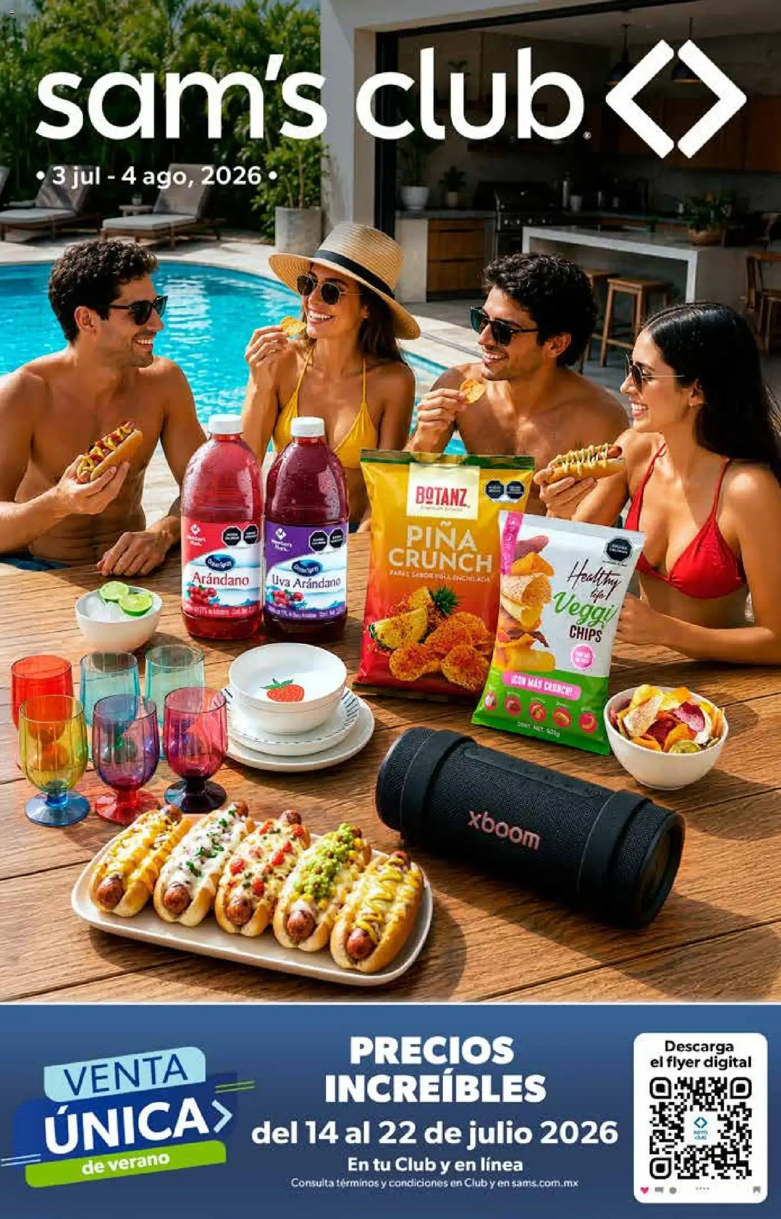 Catálogo de Sam's Club 3 de julio al 4 de agosto 2026 - Pagina 1