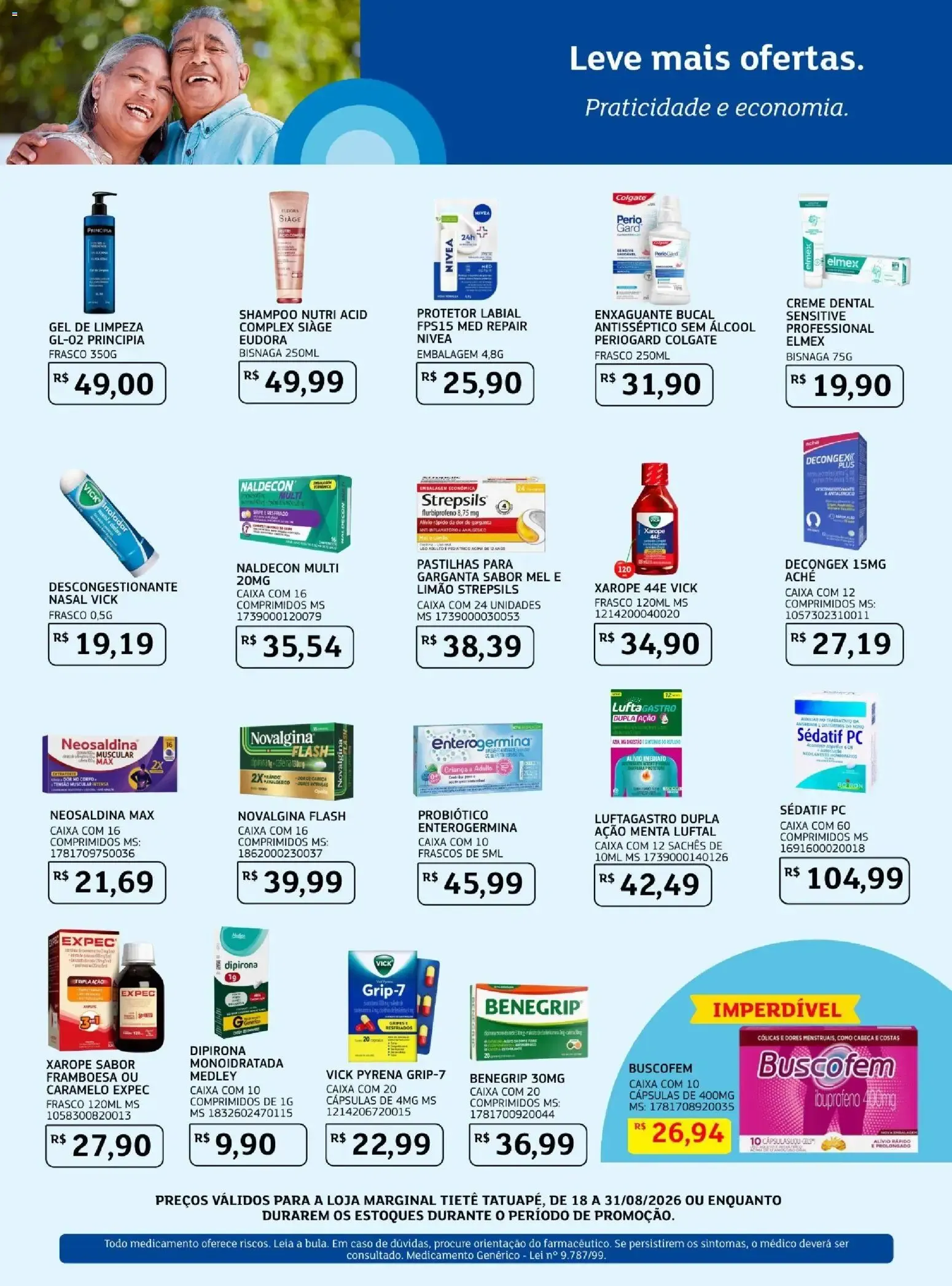 Encarte de Assaí Farma - Grandes Ofertas de Inauguração Loja Assaí Marginal Tietê Tatuapé 17 de agosto até 31 de agosto 2026 - Pagina 5