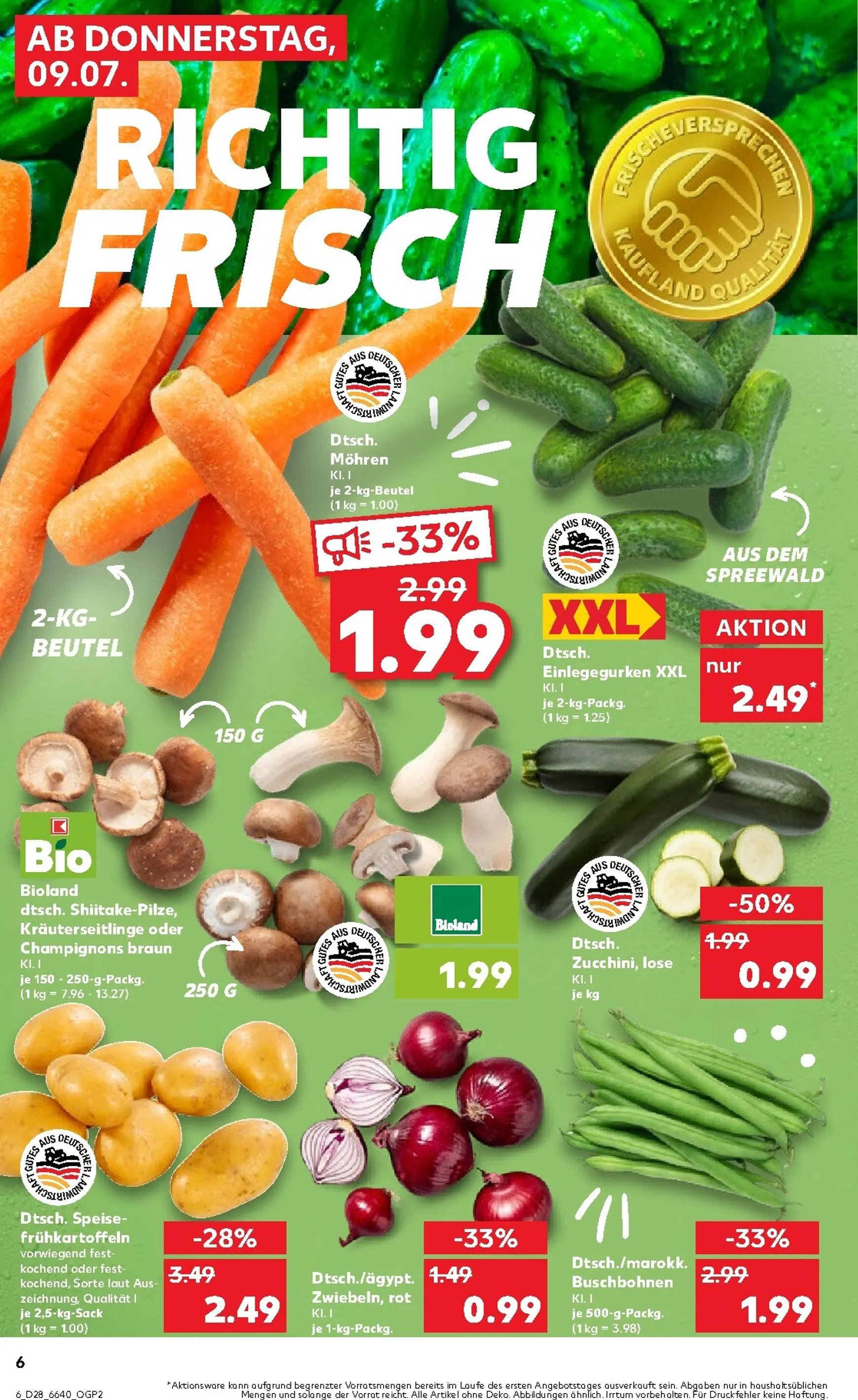 Kaufland Prospekt nächste Woche – von Donnerstag 09.07.2026 bis Mittwoch 15.07.2026 von 9. Juli bis 15. Juli 2026 - Prospekt seite 6