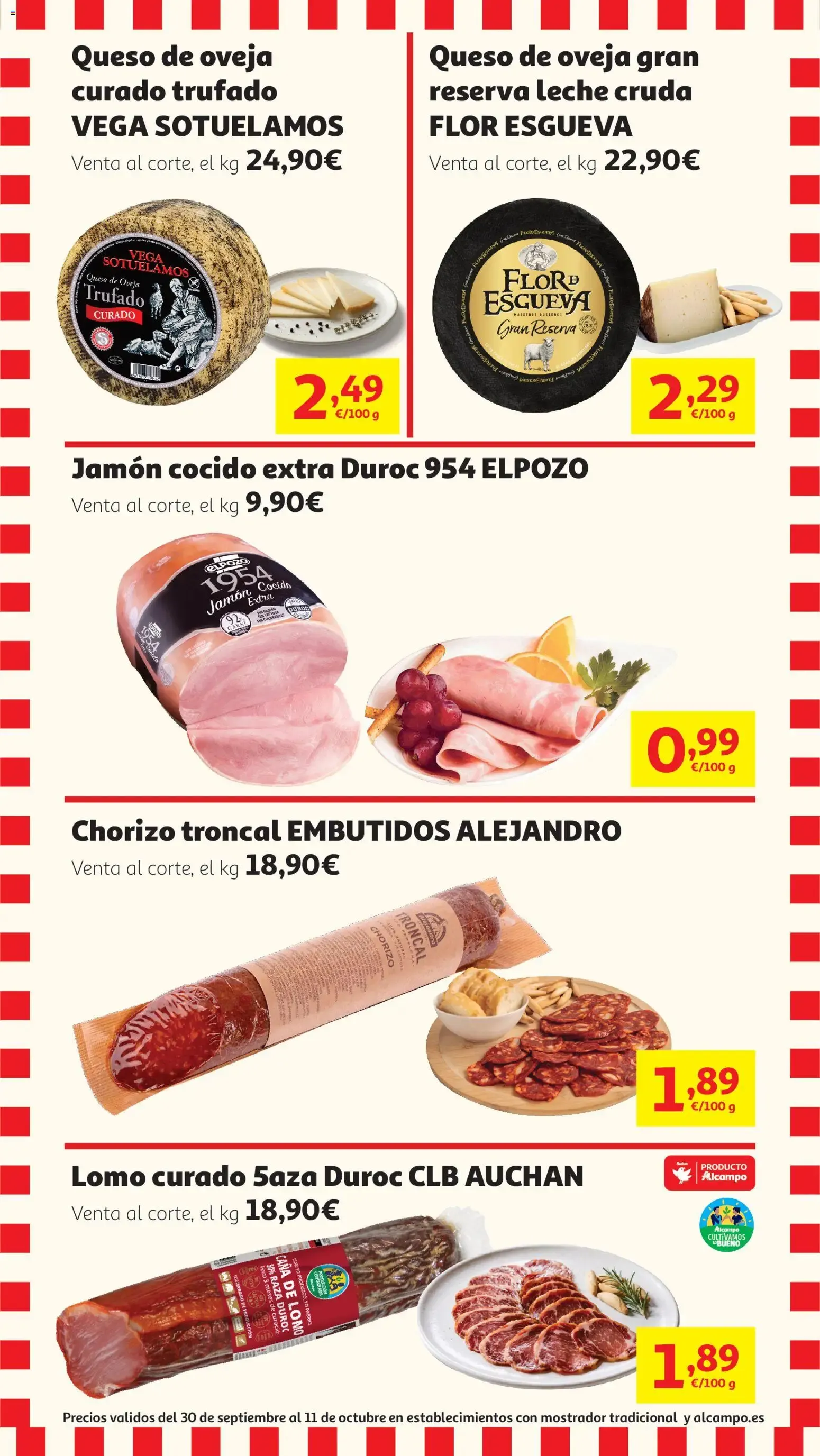 Catálogo de Precios FRESH: Charcutería & Quesos 30 de septiembre al 11 de octubre 2026 - Página 2