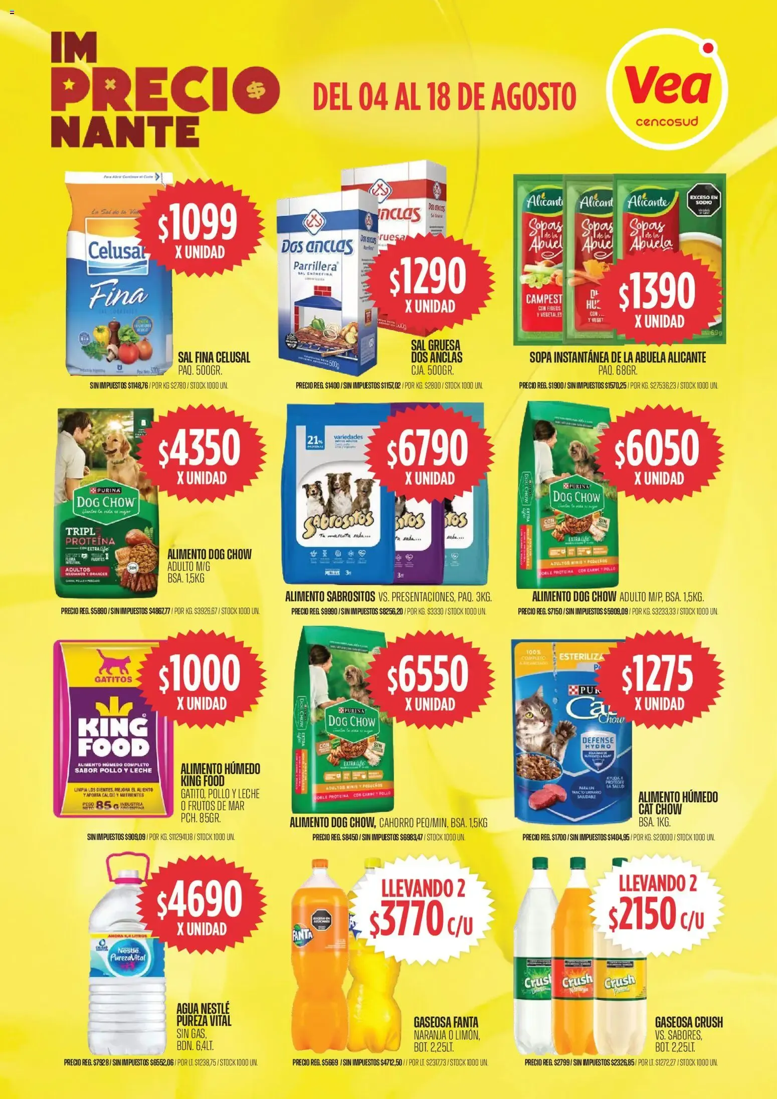 Ofertas de Vea ofertas del 04/08/2026 - 18/08/2026 4 de agosto al 18 de agosto 2026 - Página 7 del catálogo