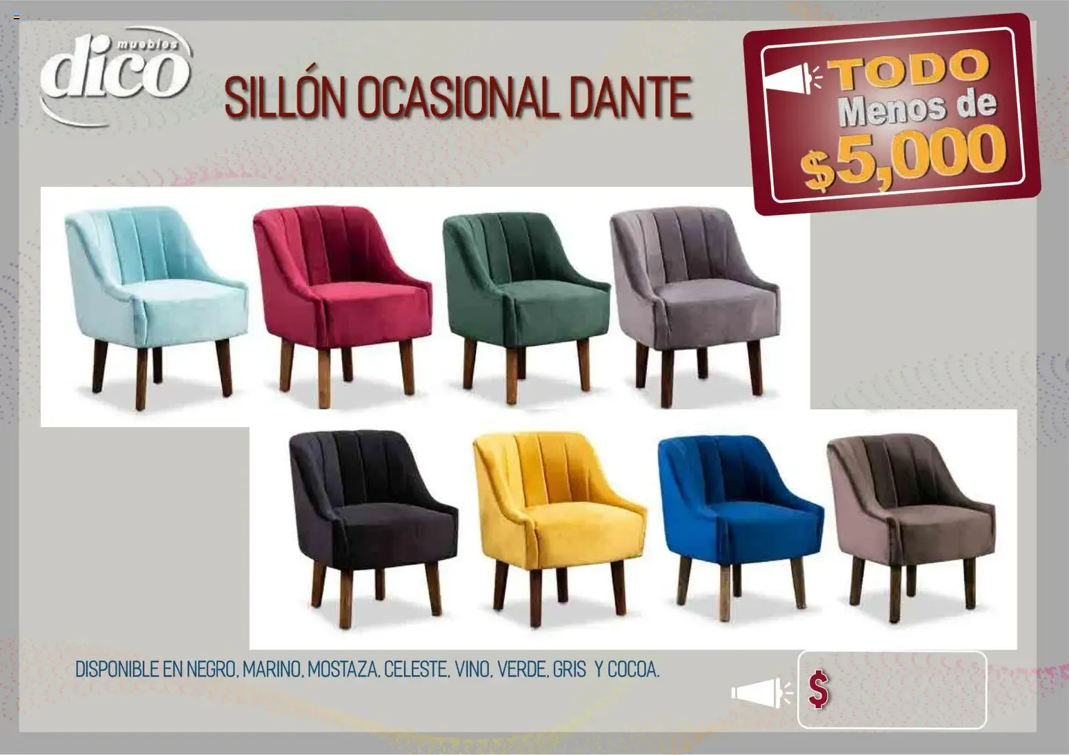 Catálogo de Muebles Dico - Todo Menos de $5,000 9 de abril al 31 de diciembre 2026 - Pagina 28