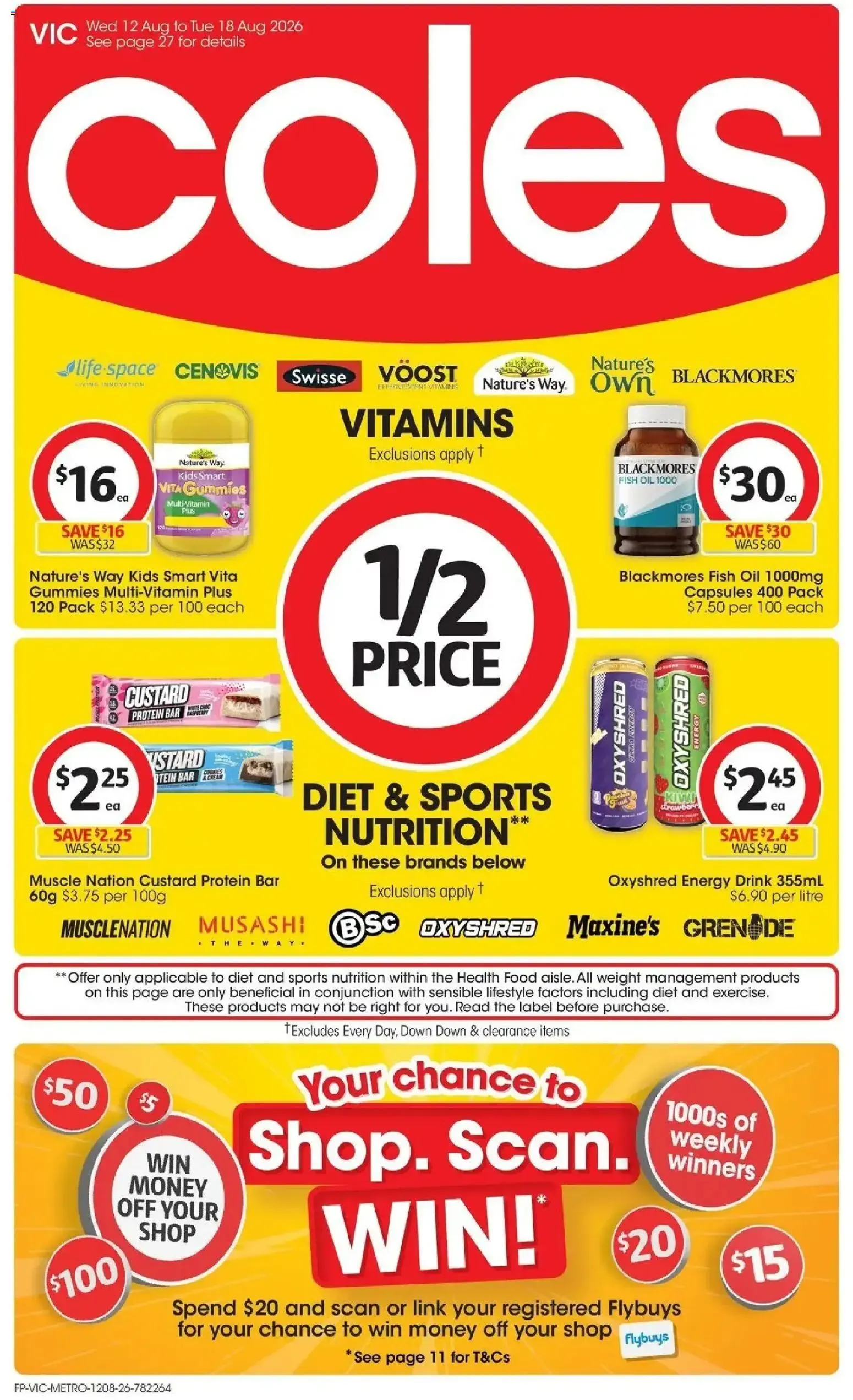 Coles catalogue valid from 12/08/2026 > Online Australia - Catalogue valid from 12 August to 18 August 2026 - page 1