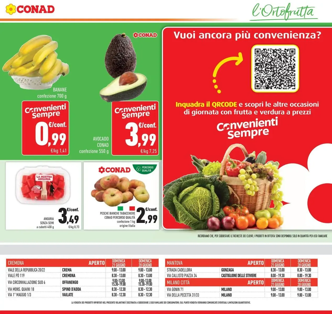 Conad: Sconti fino al 40% da 17 giugno a 30 giugno di 2026 - Pagina del volantino 19